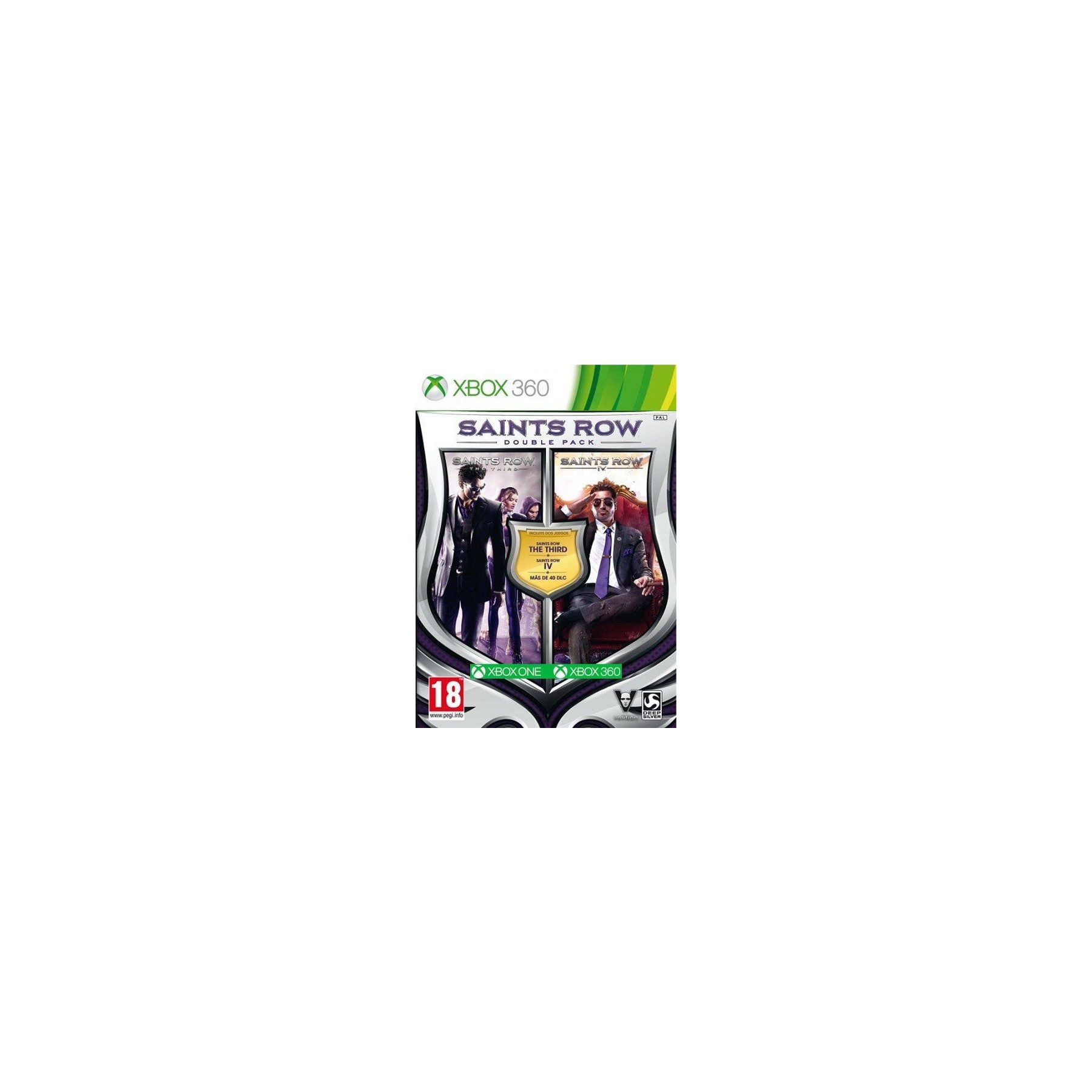 Saints Row Double Pack (Xbox One) Juego para Consola Microsoft XBOX 360 [PAL ESPAÑA]