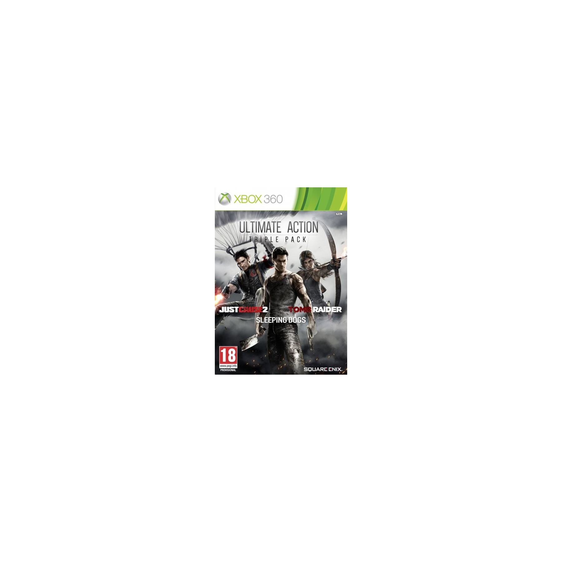 ULTIMATE ACTION TRIPLE PACK(JUST CAUSE 2/SLEEPING DOGS/ TOMB RAIDER)