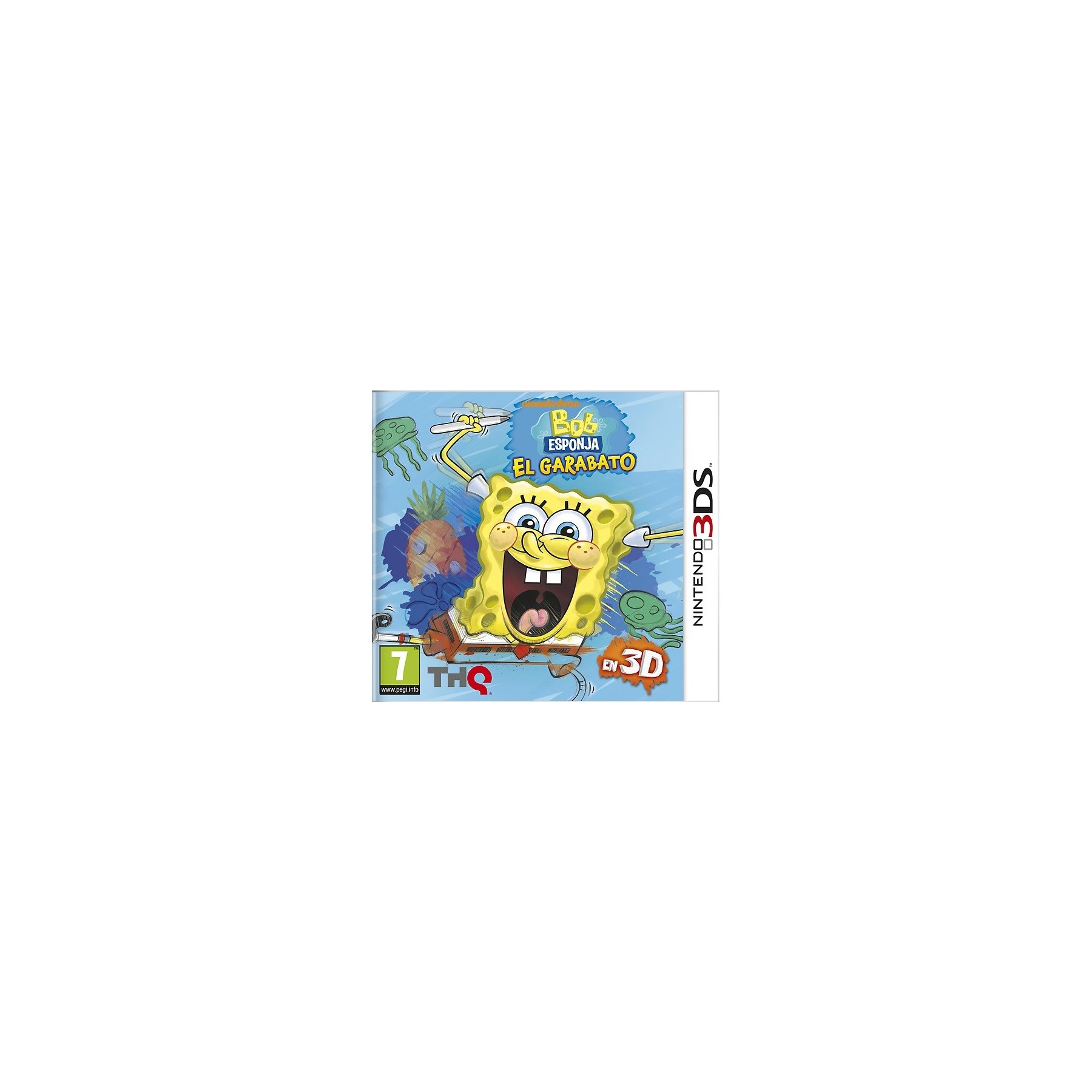 Bob Esponja:El Garabato Juego para Consola Nintendo 3DS [PAL ESPAÑA]