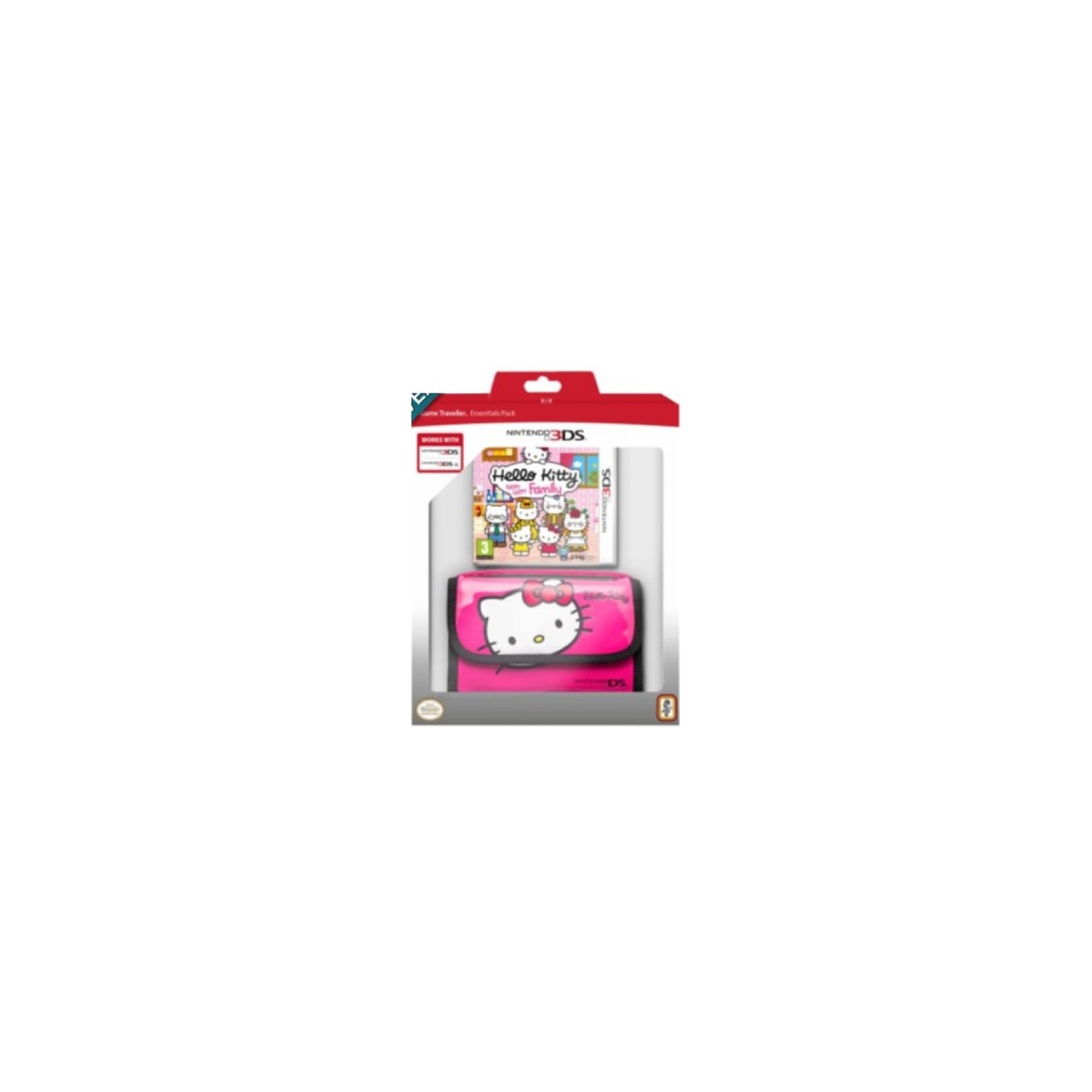 HELLO KITTY:HAPPY HAPPY FAMILY + GAME TRAVELLER PACK