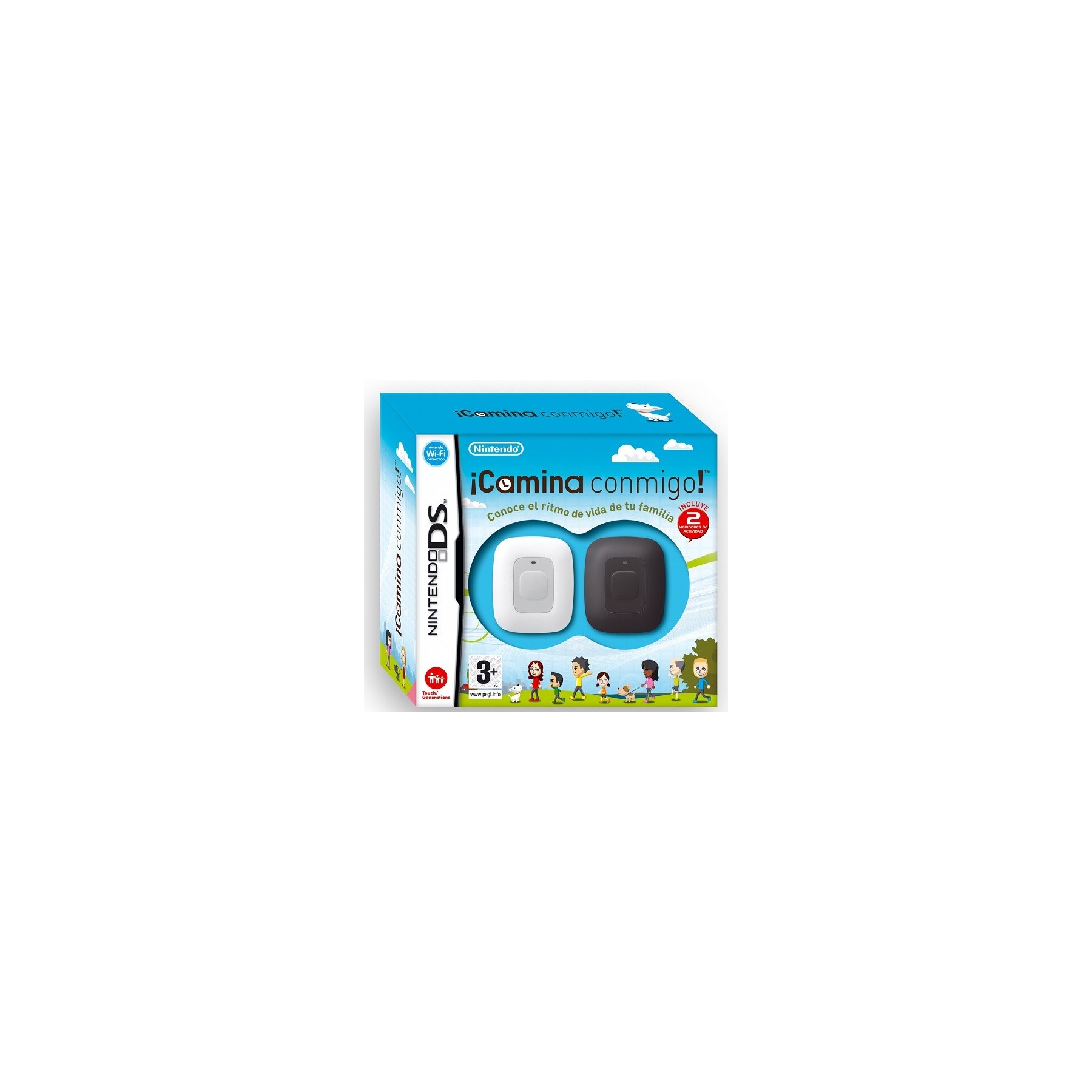 Camina Conmigo+2 Medidor Actividad (3Dsxl/3Ds/2Ds) Juego para Consola Nintendo DSi XL [PAL ESPAÑA]