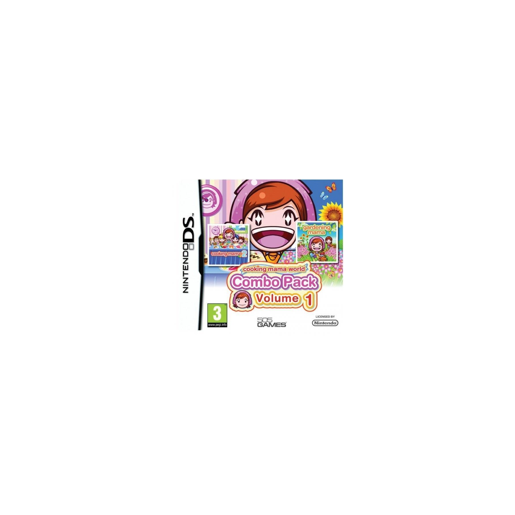 COOKING MAMA COMBOPACK VOL.1 (COOKING MAMA 2 + GARDENING MAMA) INGLES (3DSXL/3DS/2DS)