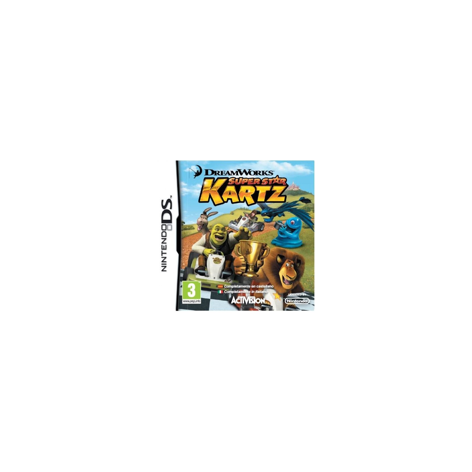 Dreamworks Superstar Kartz (3Dsxl/3Ds/2Ds) Juego para Consola Nintendo DSi XL [PAL ESPAÑA]