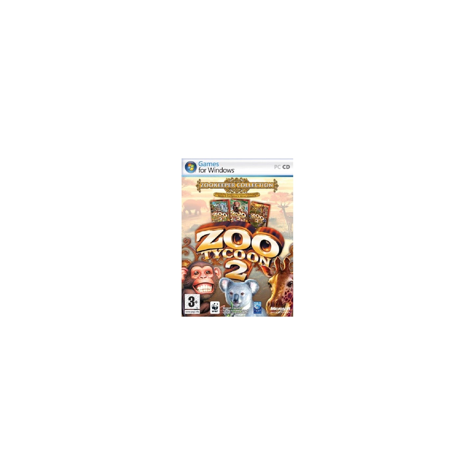 ZOO TYCOON 2 ZOOKEEPER COLLECTION