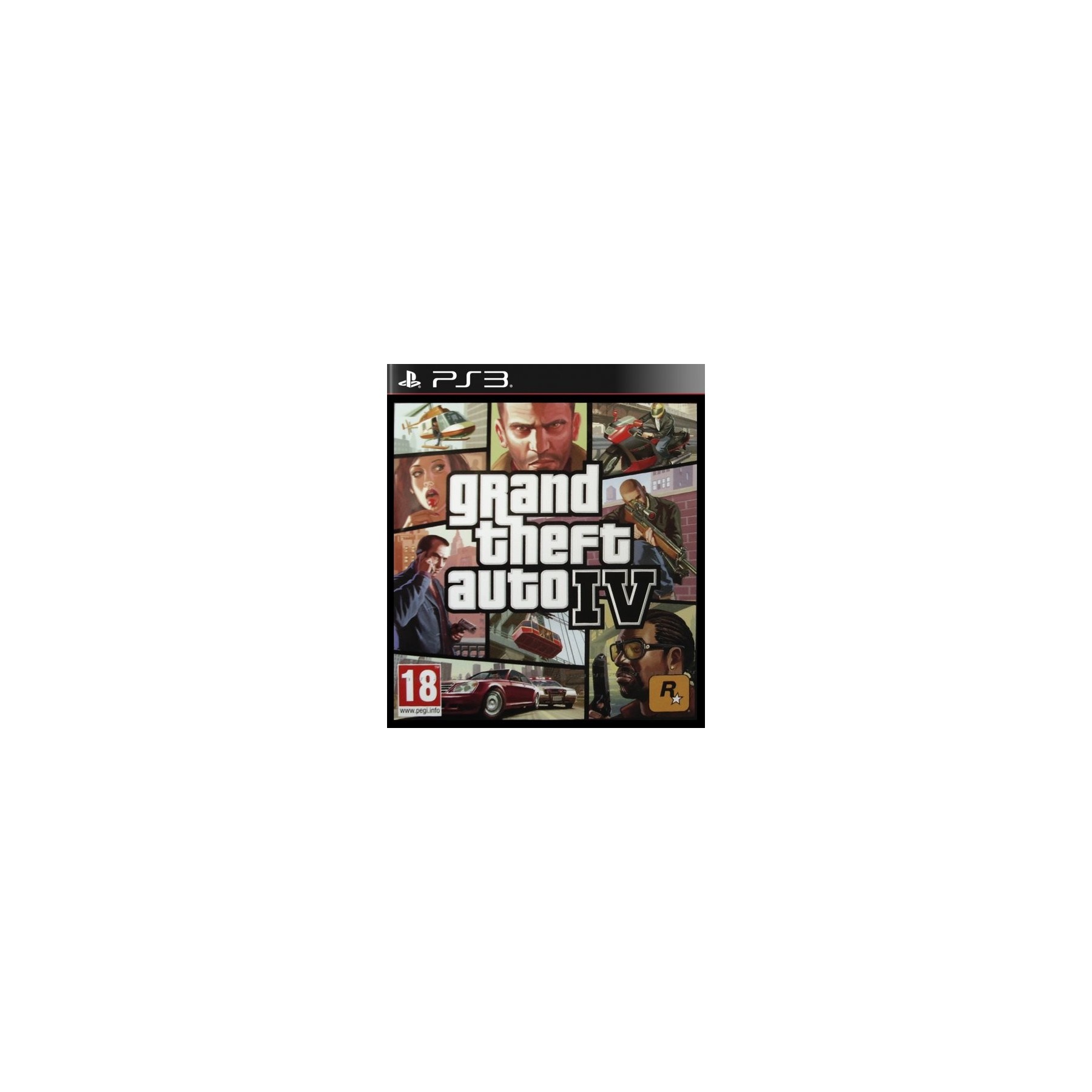 Grand Theft Auto Iv (Gta Iv) Juego para Consola Sony PlayStation 3, PS3 [PAL ESPAÑA]