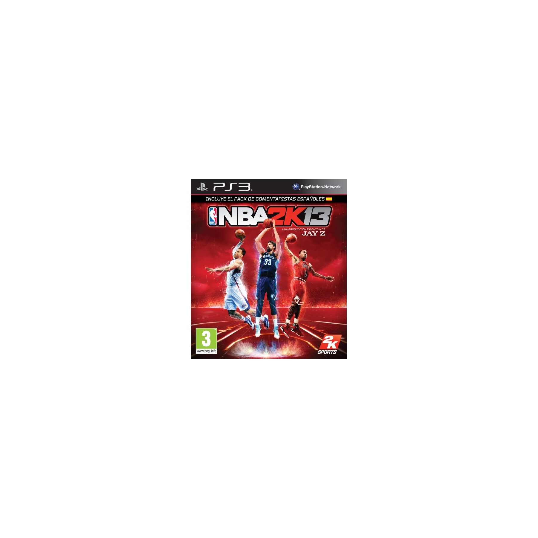 Nba 2K13 Juego para Consola Sony PlayStation 3, PS3 [PAL ESPAÑA]