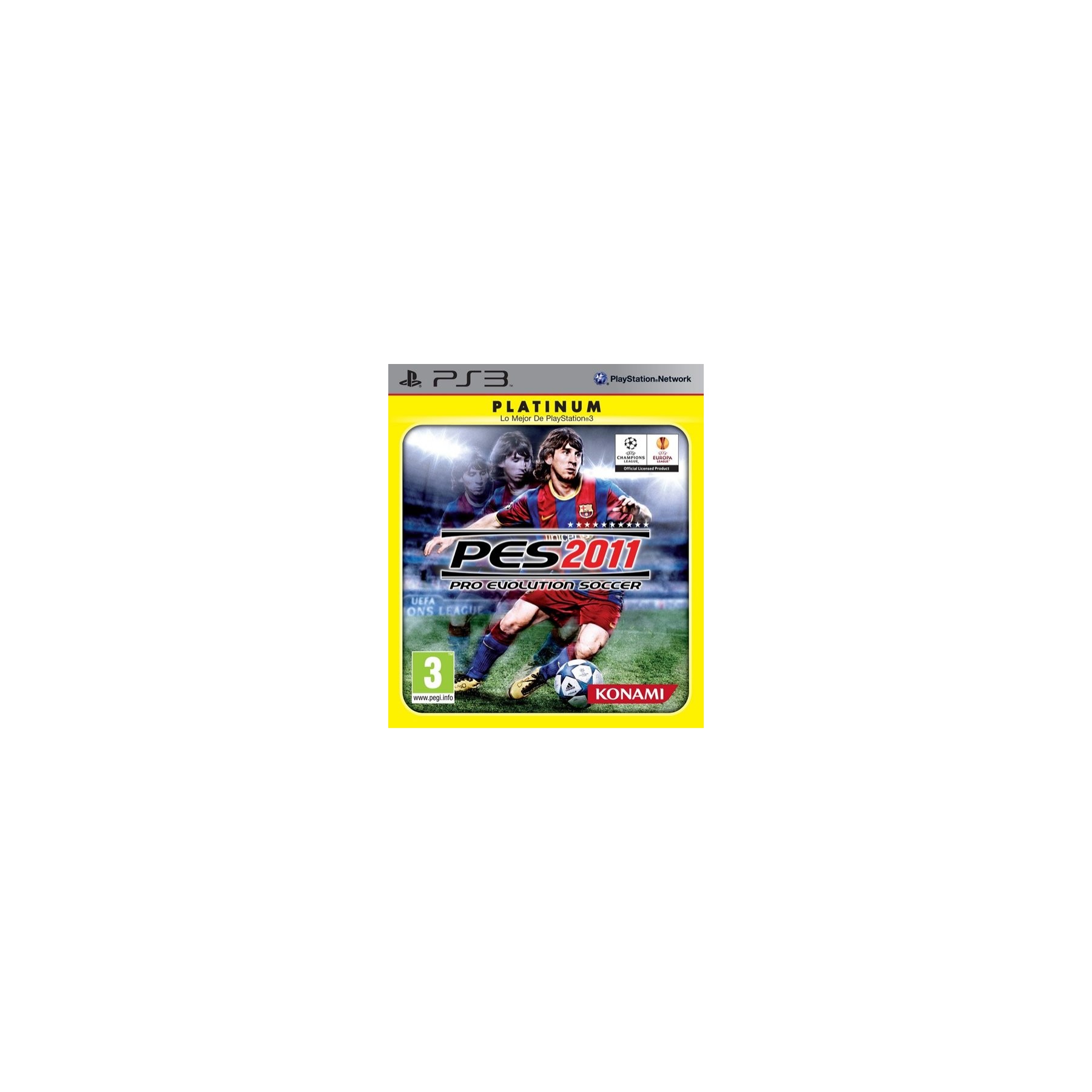 PES 2011:PRO EVOLUTION SOCCER (PLATINUM)