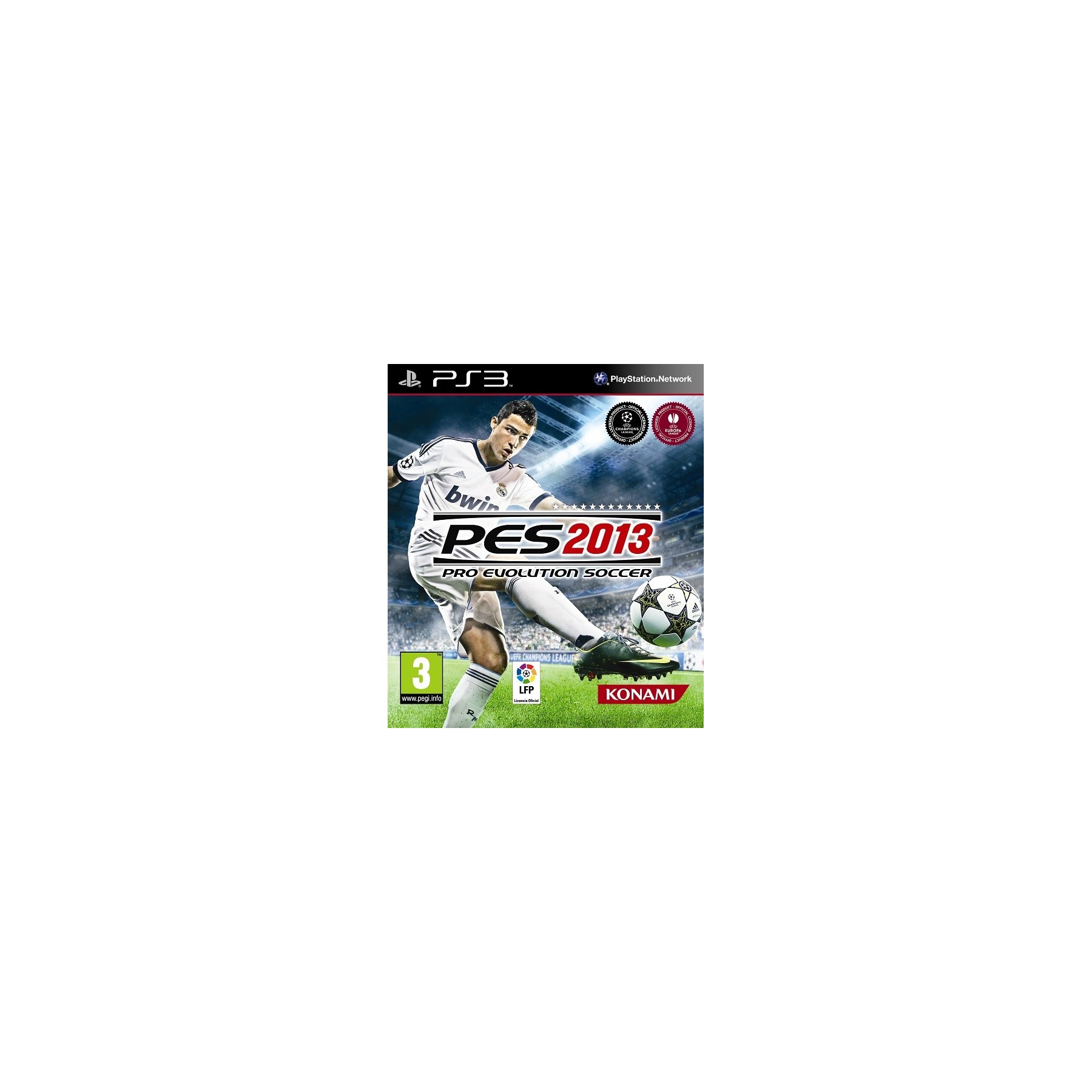 Pes 2013:Pro Evolution Soccer (Essentials) Juego para Consola Sony PlayStation 3, PS3 [PAL ESPAÑA]