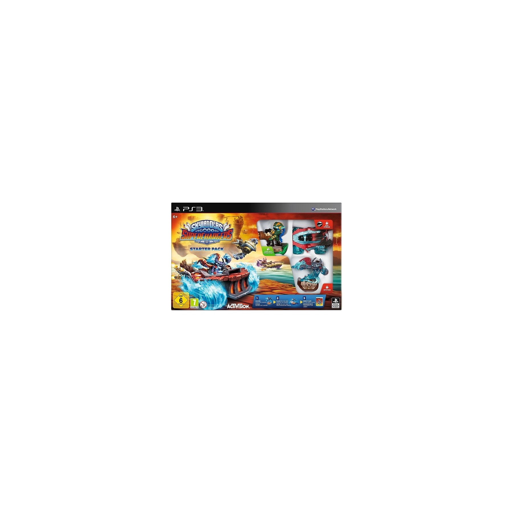 SKYLANDERS SUPERCHARGERS STARTER PACK