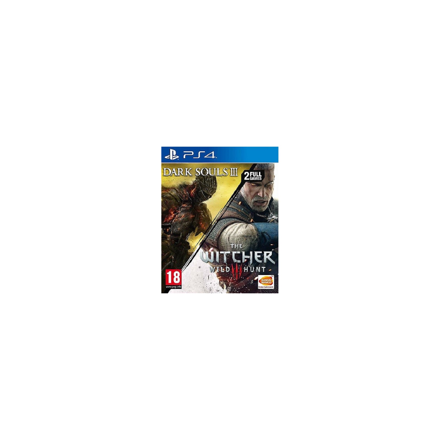 The Witcher 3:Wild Hunt + Dark Soul Iii (2 En 1) Juego para Consola Sony PlayStation 4, PS4 [PAL ESPAÑA]