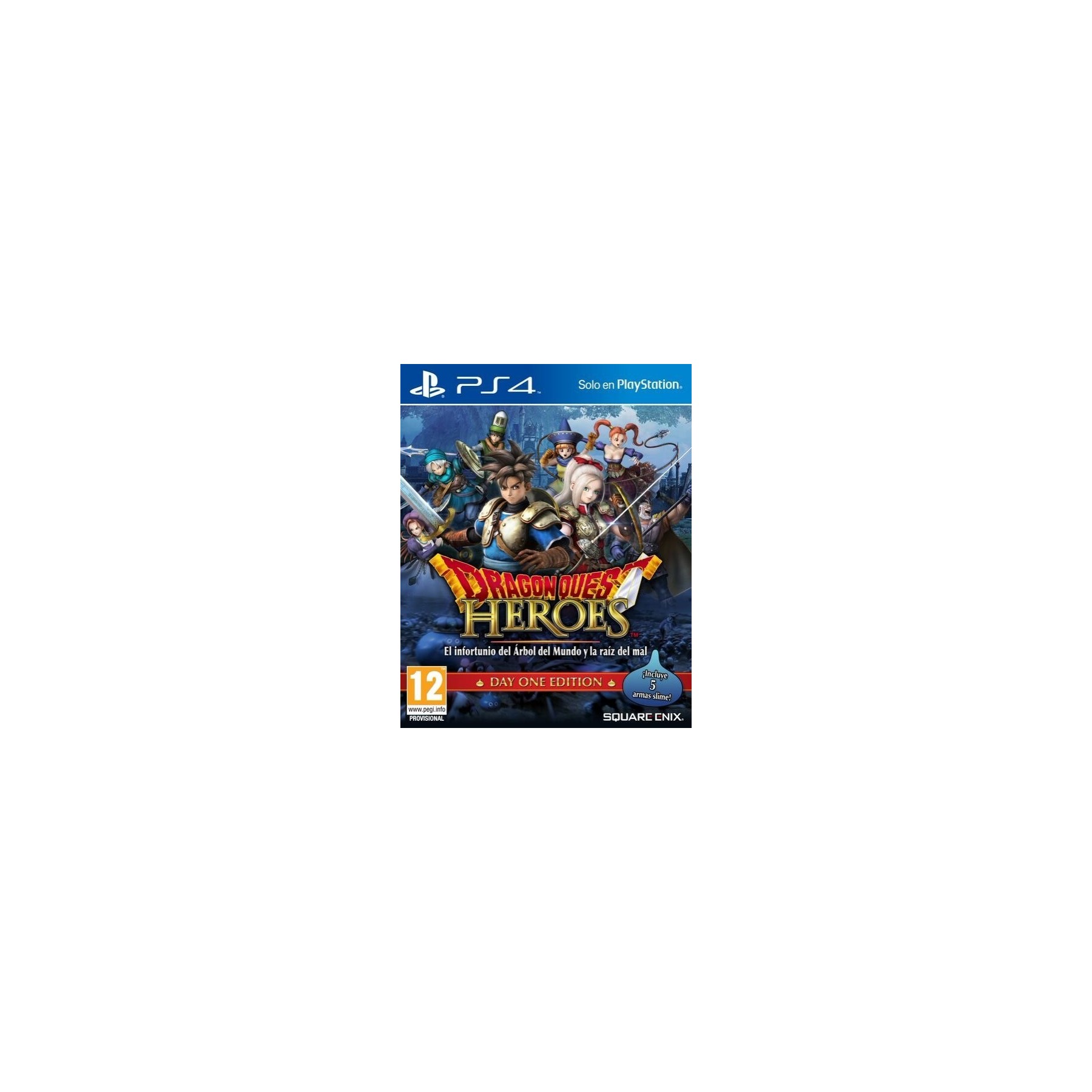 Dragon Quest Heroes Day One Edition Juego para Consola Sony PlayStation 4, PS4 [PAL ESPAÑA]