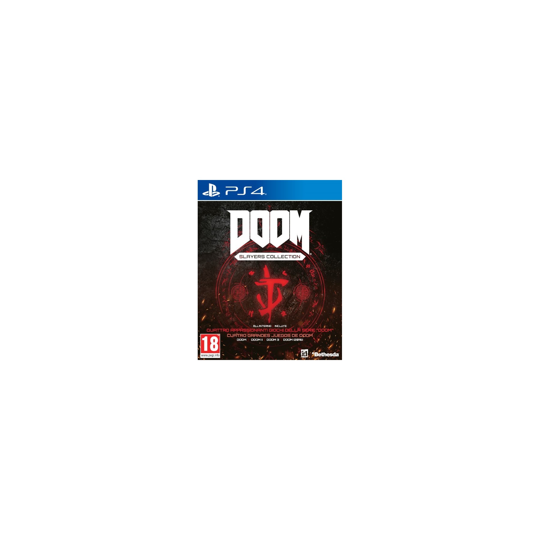 Doom Slayers Collection (Doom+Doom Ii+Doom 3+Doom 2016) Juego para Consola Sony PlayStation 4, PS4 [PAL ESPAÑA]