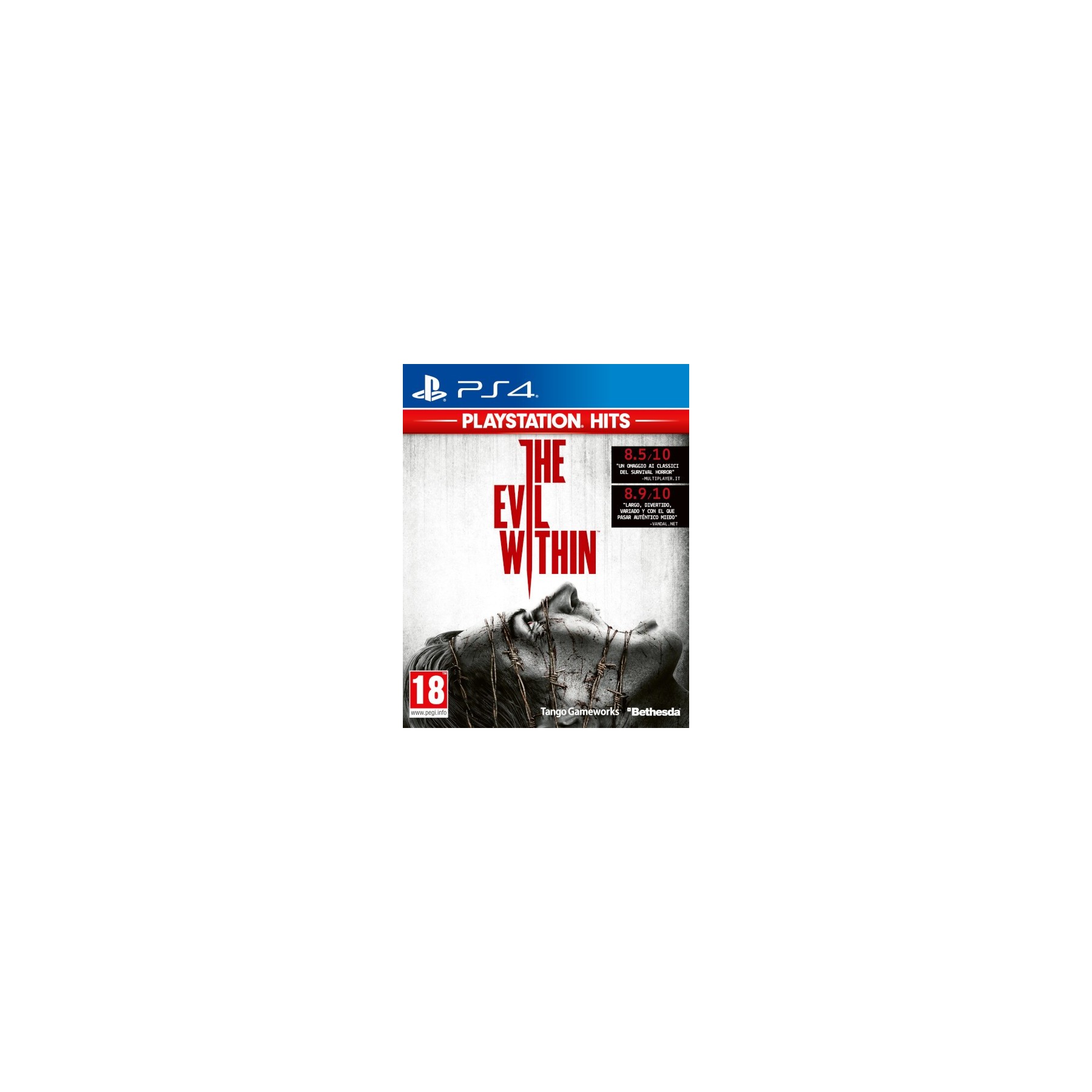 The Evil Within (Incluye The Fighting Chance Pack) (Playstation Hits) Juego para Consola Sony PlayStation 4, PS4 [PAL ESPAÑA]