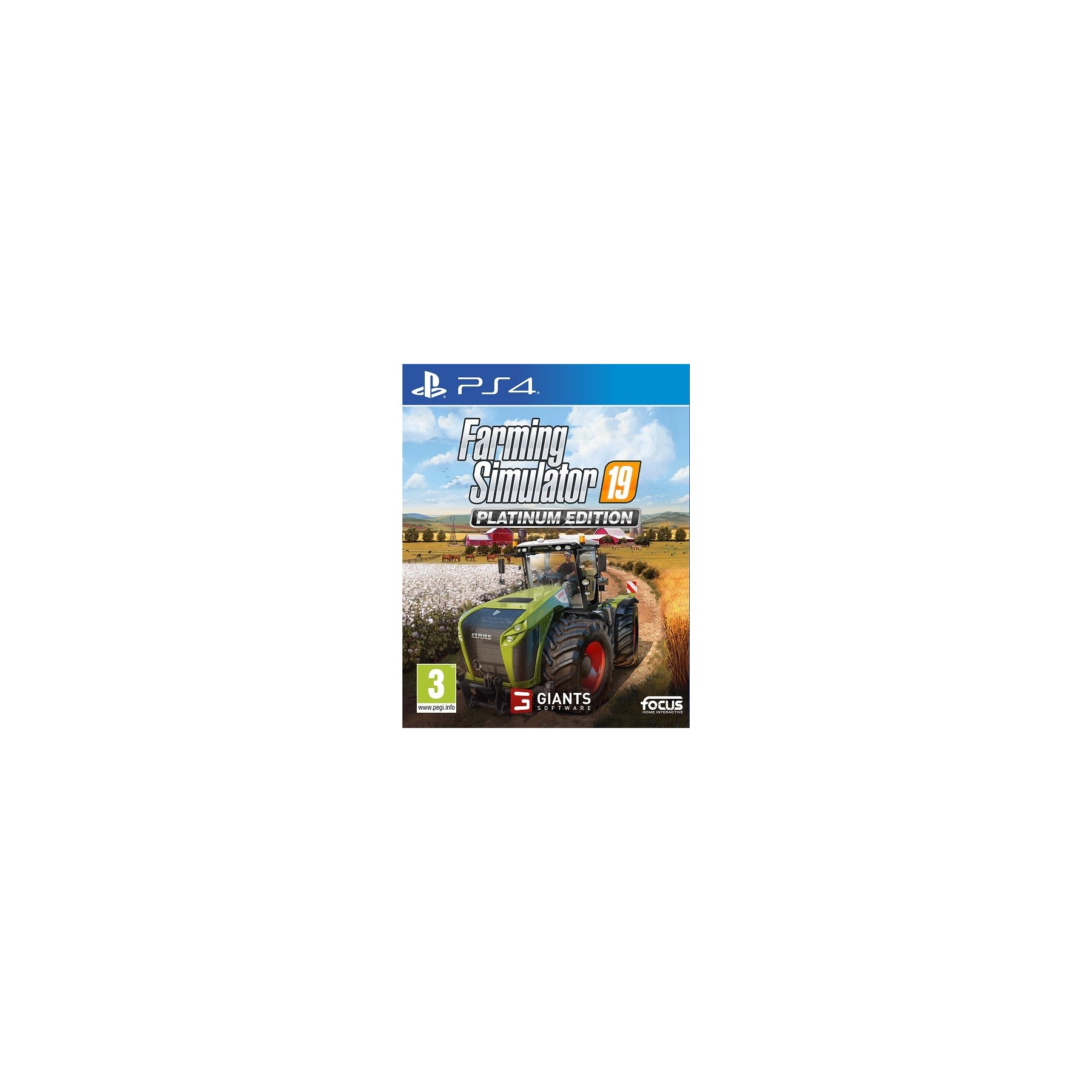 Farming Simulator 19: Platinum Edition Juego para Consola Sony PlayStation 4, PS4 [PAL ESPAÑA]