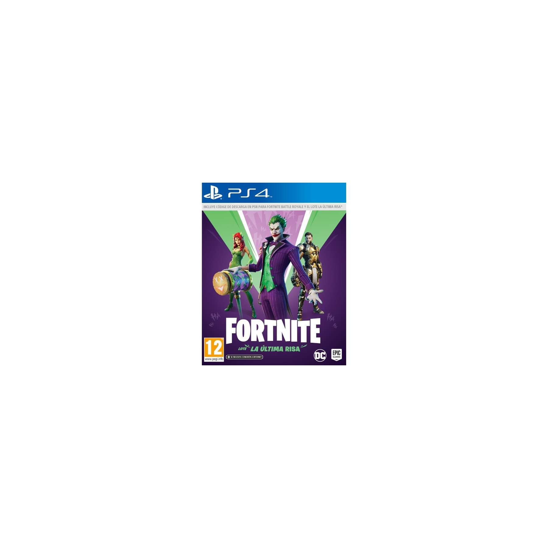 Fortnite Lote La Ultima Risa [ DIGITAL ] Juego para Consola Sony PlayStation 4, PS4 [PAL ESPAÑA]