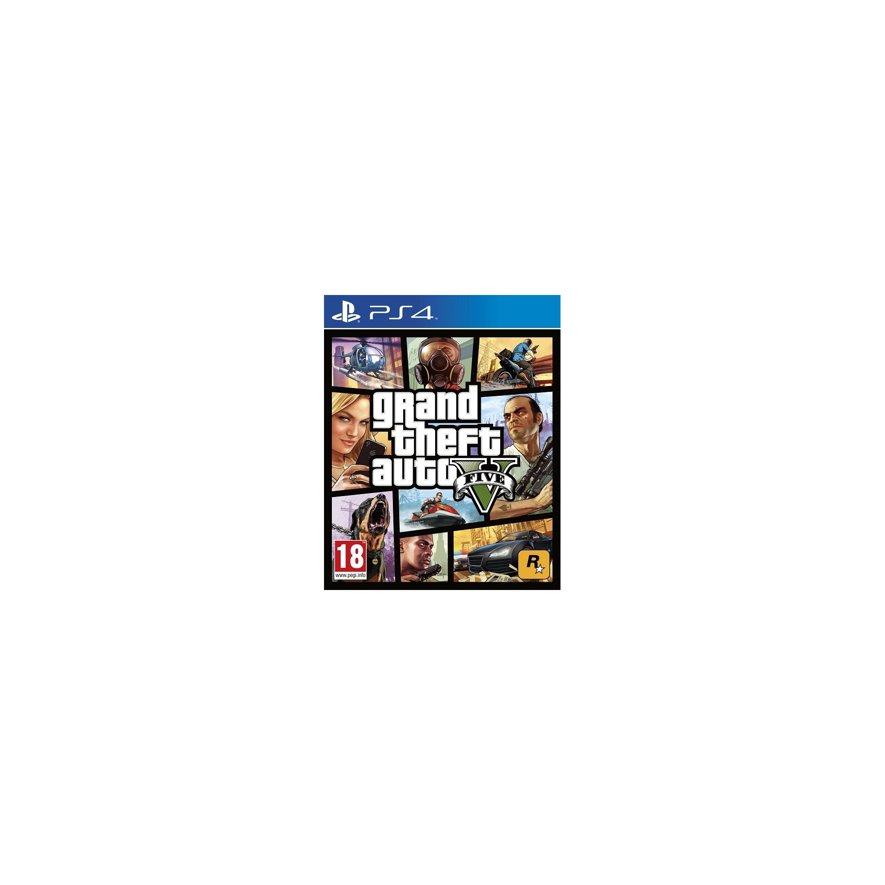 Grand Theft Auto V Juego para Consola Sony PlayStation 4, PS4 [PAL ESPAÑA]