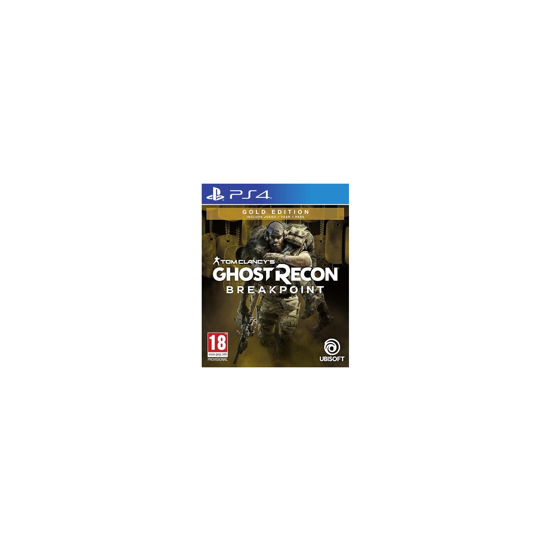 Ghost Recon Breakpoint Gold Edition (Juego + Year 1 Pass) Juego para Consola Sony PlayStation 4, PS4 [PAL ESPAÑA]