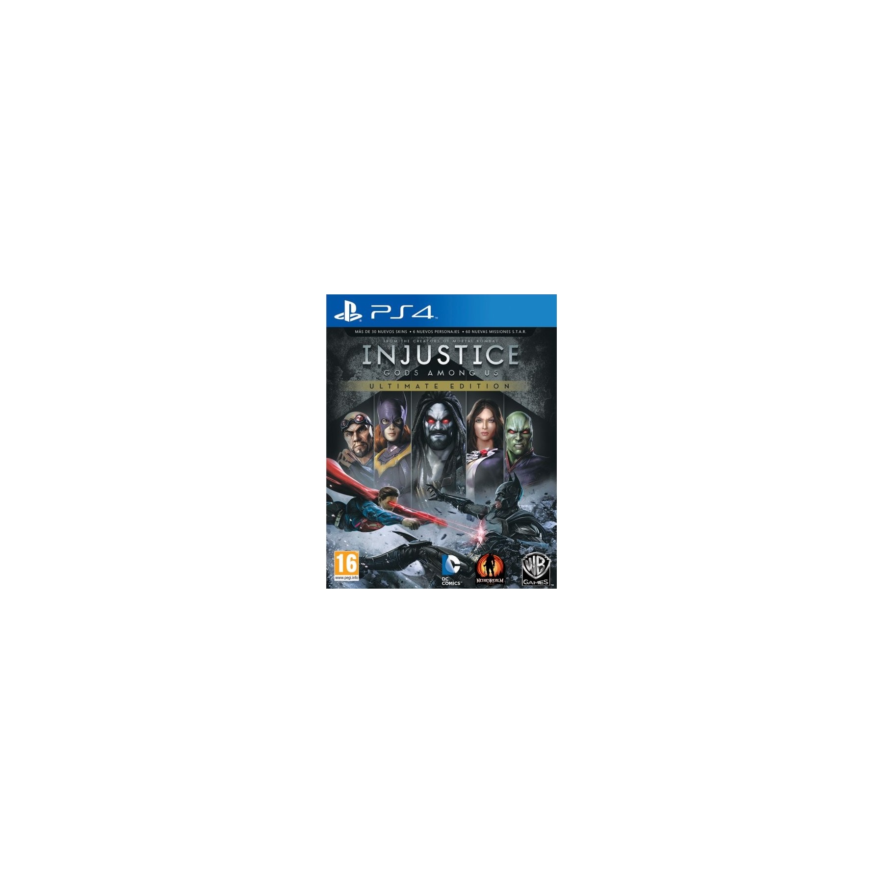 Injustice: Gods Among Us Ultimate Edition Juego para Consola Sony PlayStation 4, PS4 [PAL ESPAÑA]