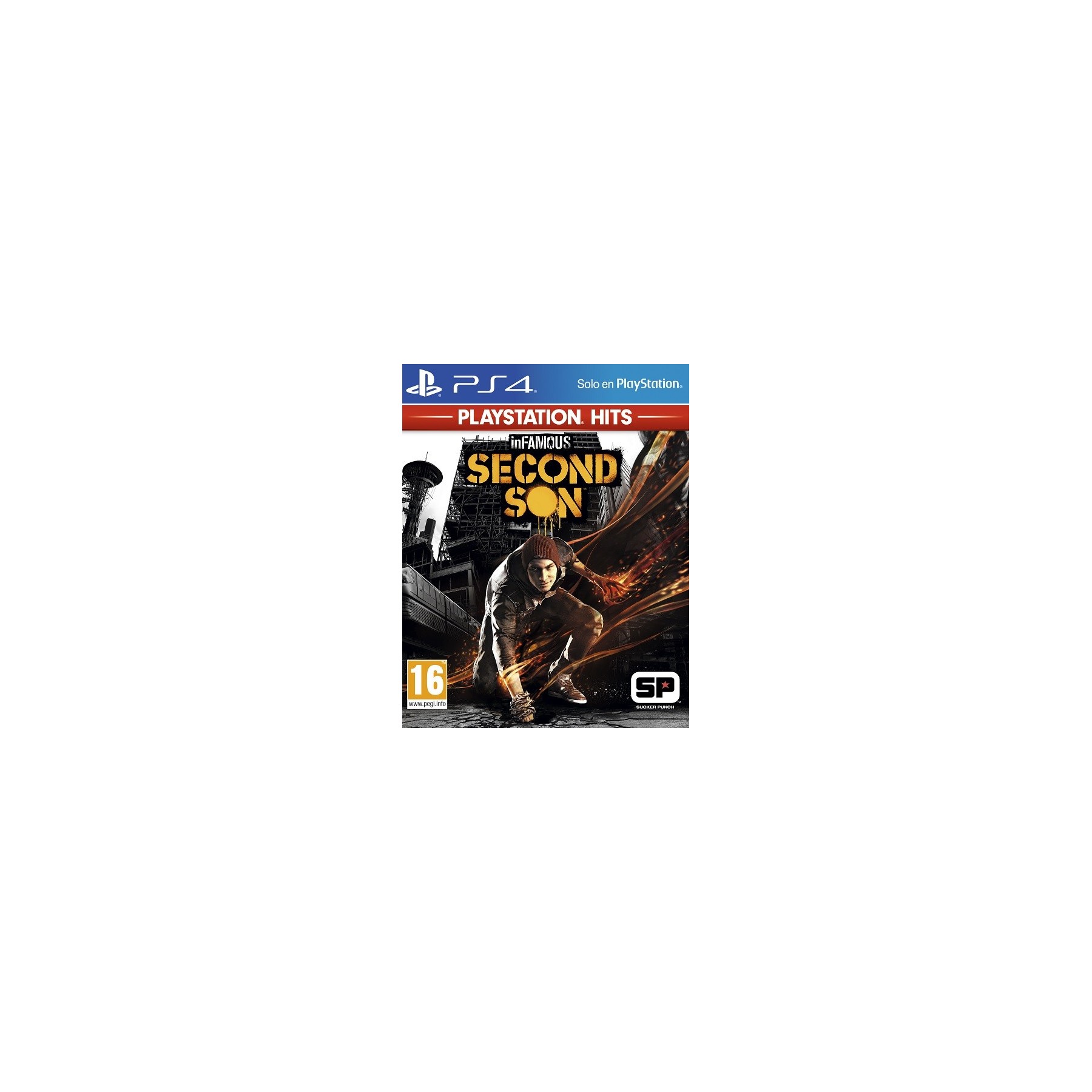 Infamous:Second Son (Playstation Hits) Juego para Consola Sony PlayStation 4, PS4 [PAL ESPAÑA]