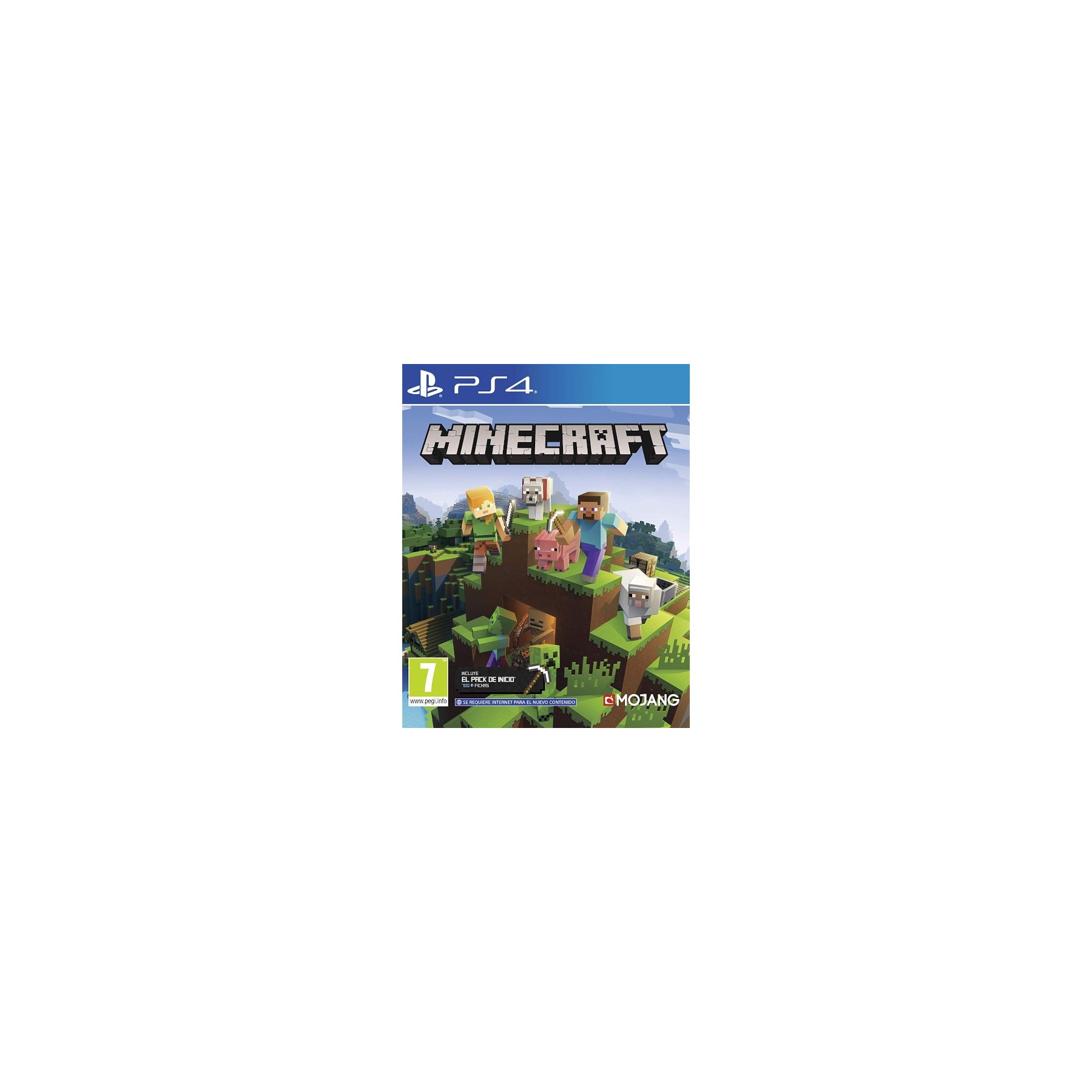 Minecraft (Incluye Pack De Inicio 700 Fichas) Juego para Consola Sony PlayStation 4, PS4 [PAL ESPAÑA]