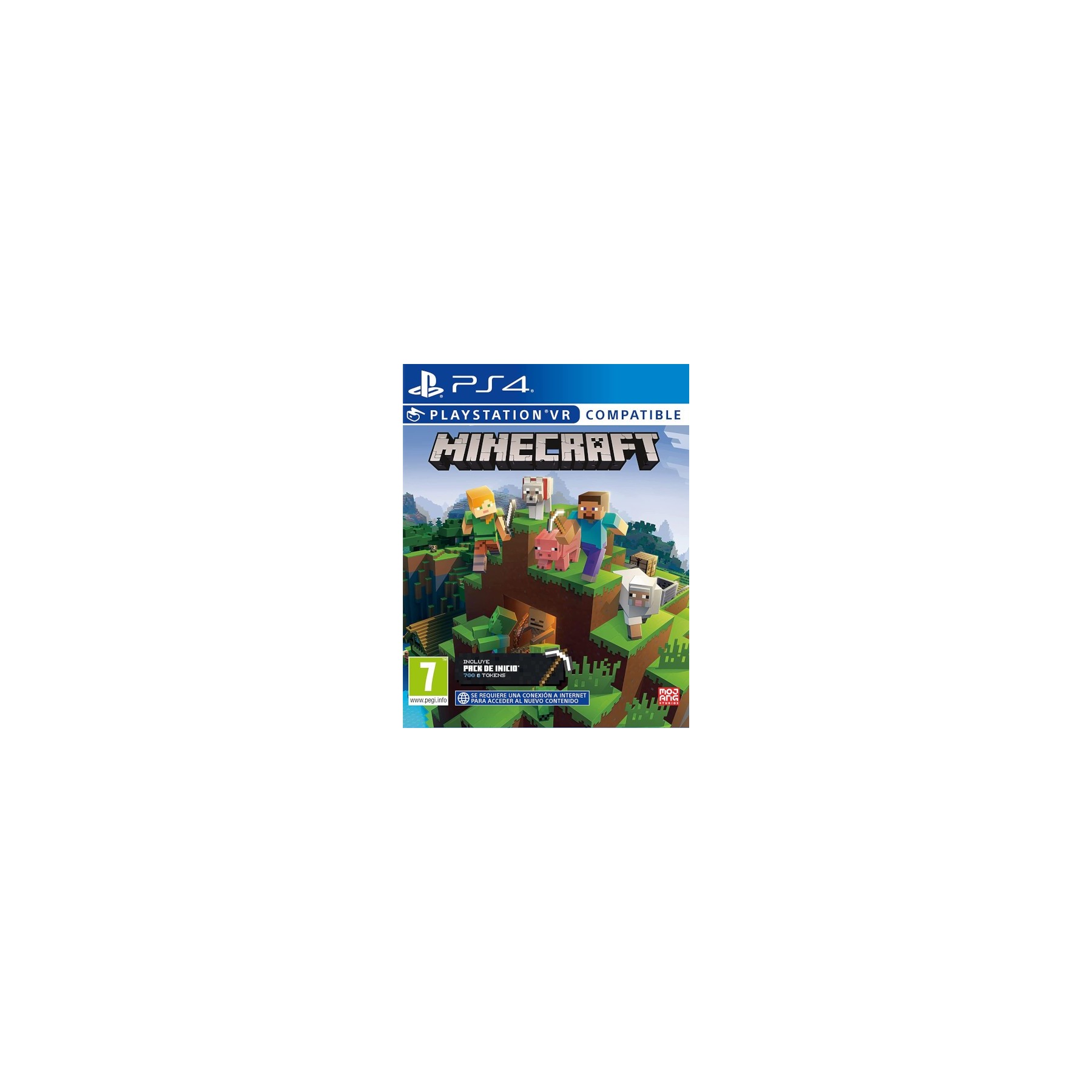 Minecraft Starter Collection: Incluye Pack De Inicio 700 Tokens (Vr) Juego para Consola Sony PlayStation 4, PS4 [PAL ESPAÑA]