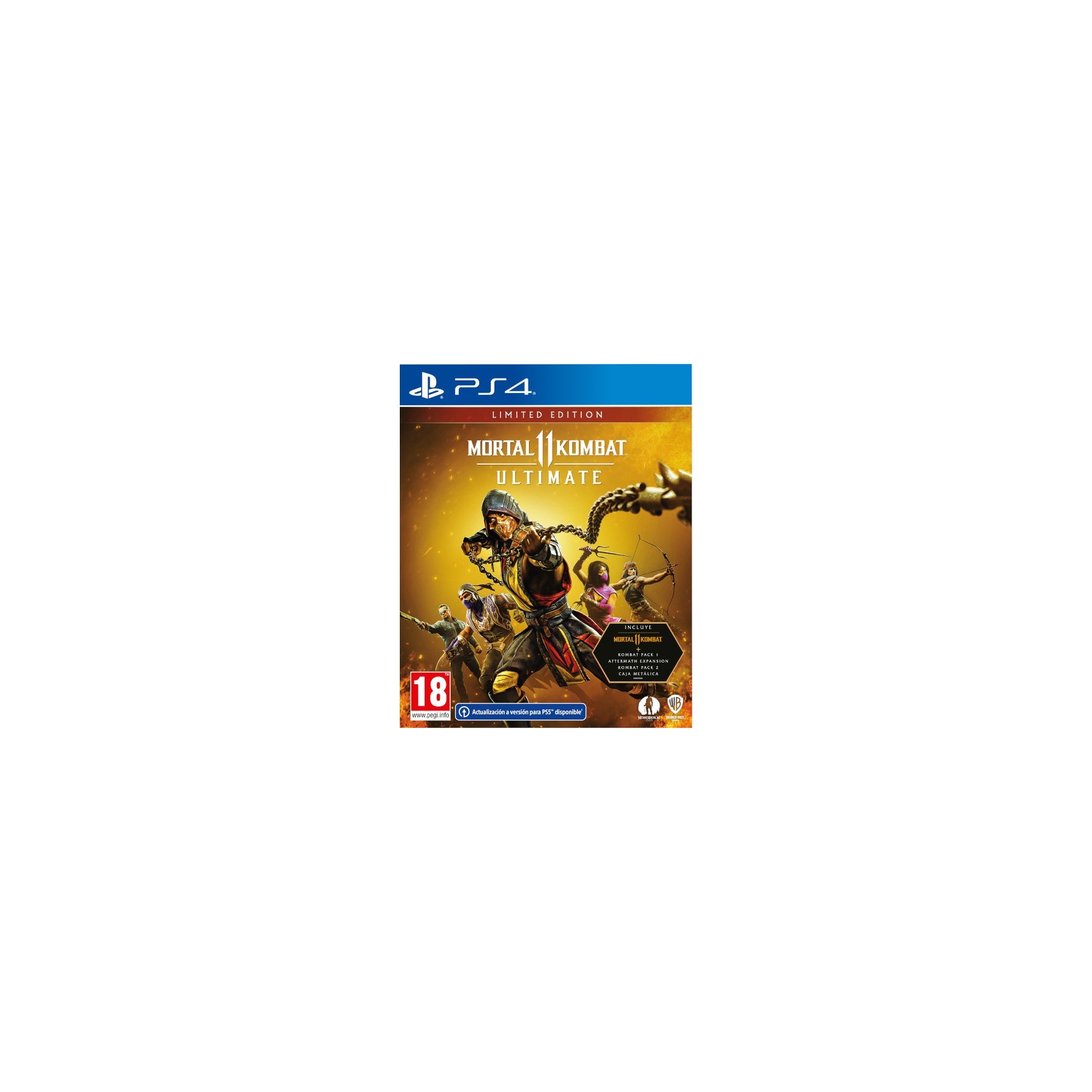 Mortal Kombat 11 Ultimate Limited Edition Juego para Consola Sony PlayStation 4, PS4 [PAL ESPAÑA]