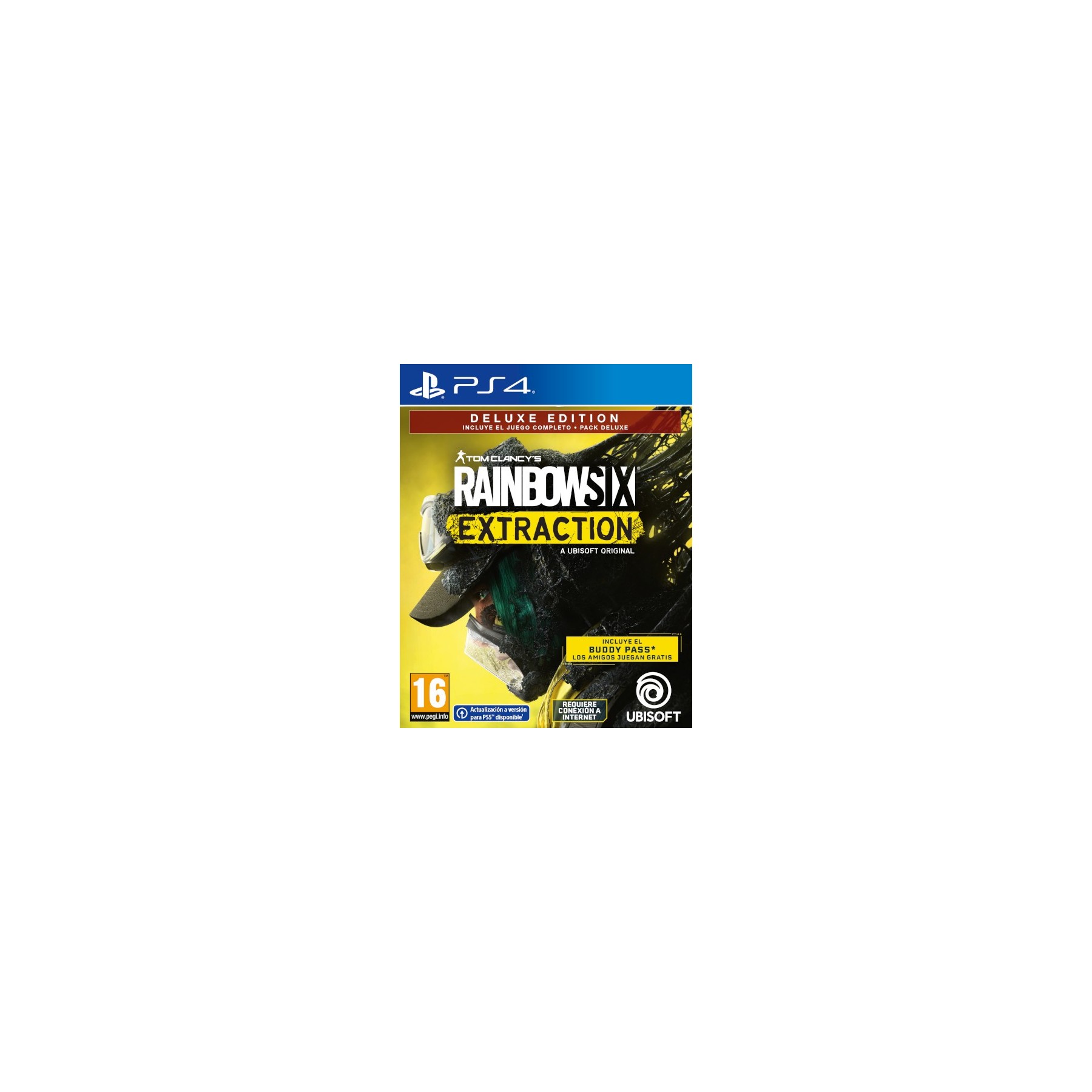 Rainbow Six Extraction Deluxe Edition (Juego Completo + Pack Deluxe + Buddy Pass) Juego para Consola Sony PlayStation 4, PS4 [PAL ESPAÑA]