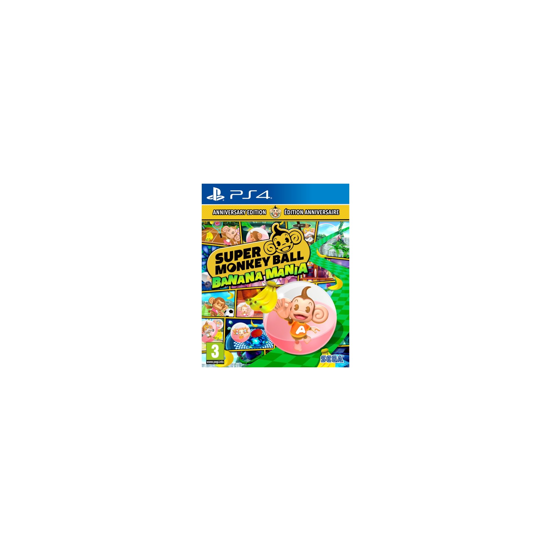 Super Monkey Ball Banana Mania Launch Edition Juego para Consola Sony PlayStation 4, PS4 [PAL ESPAÑA]