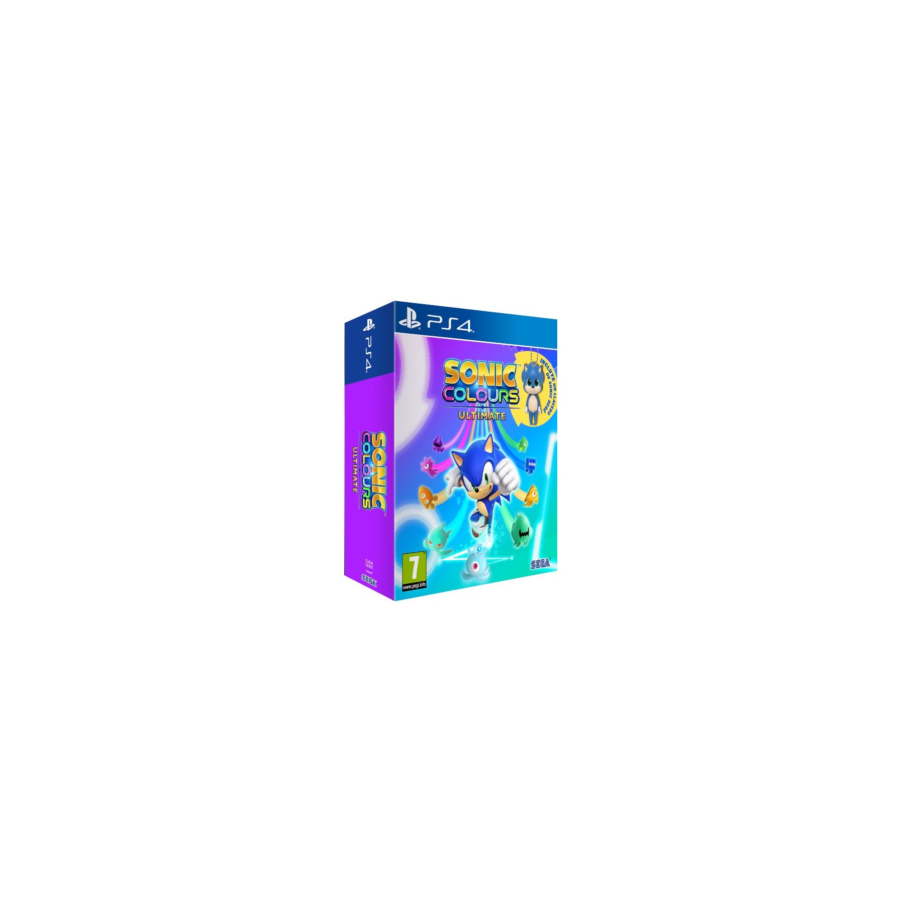 Sonic Colours: Ultimate. Collector Edition (Incluye Llavero Sonic Bebe) Juego para Consola Sony PlayStation 4, PS4 [PAL ESPAÑA]