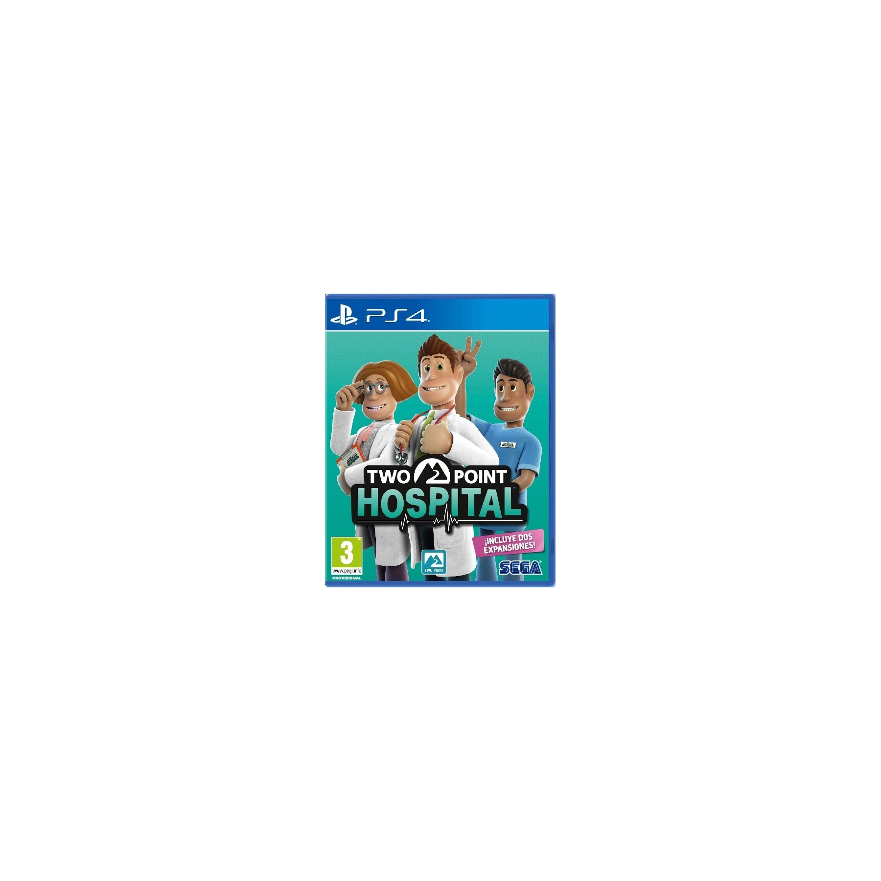 Two Point Hospital (Incluye Dos Expansiones) Juego para Consola Sony PlayStation 4, PS4 [PAL ESPAÑA]