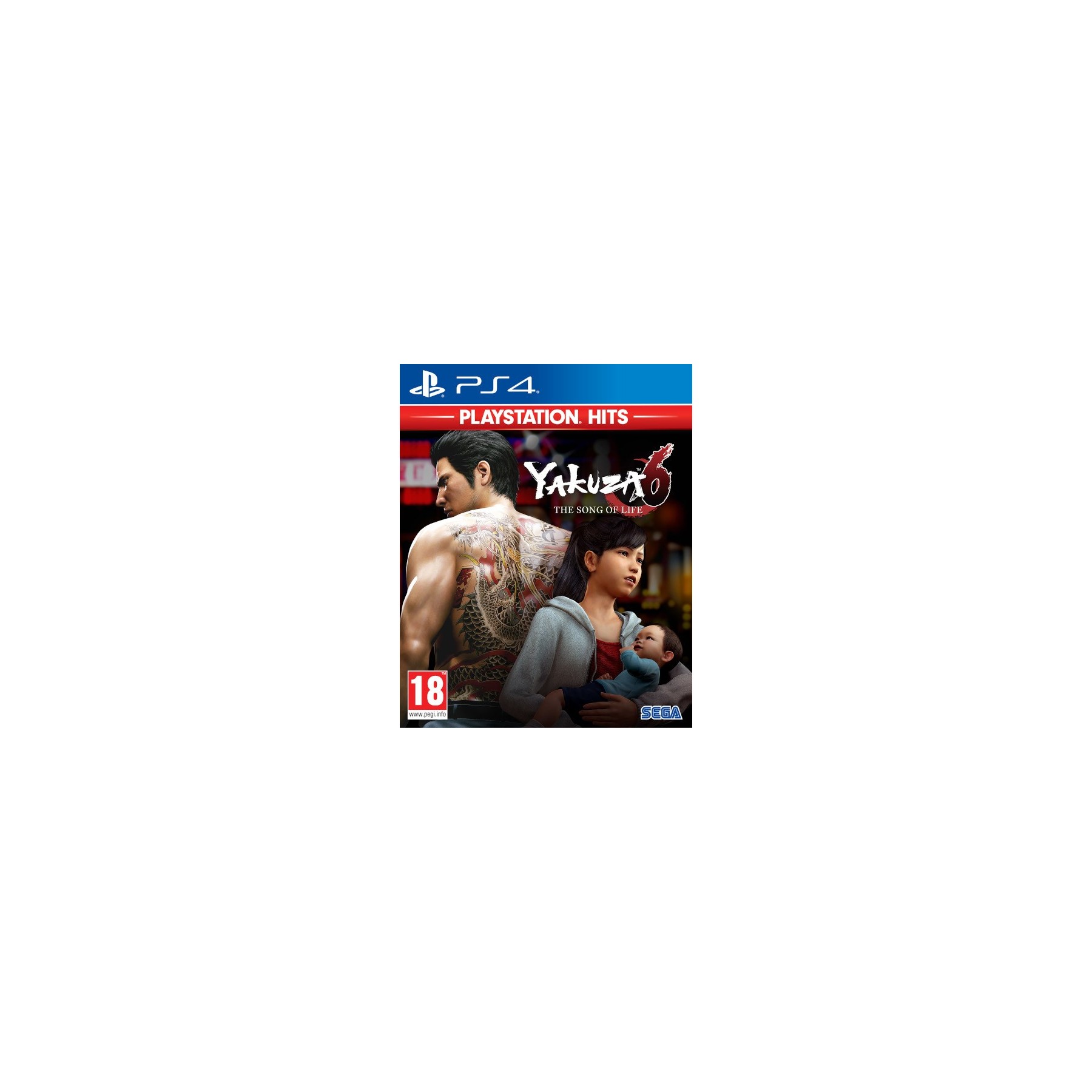 Yakuza 6: The Song Of Life (Playstation Hits) Juego para Consola Sony PlayStation 4, PS4 [PAL ESPAÑA]