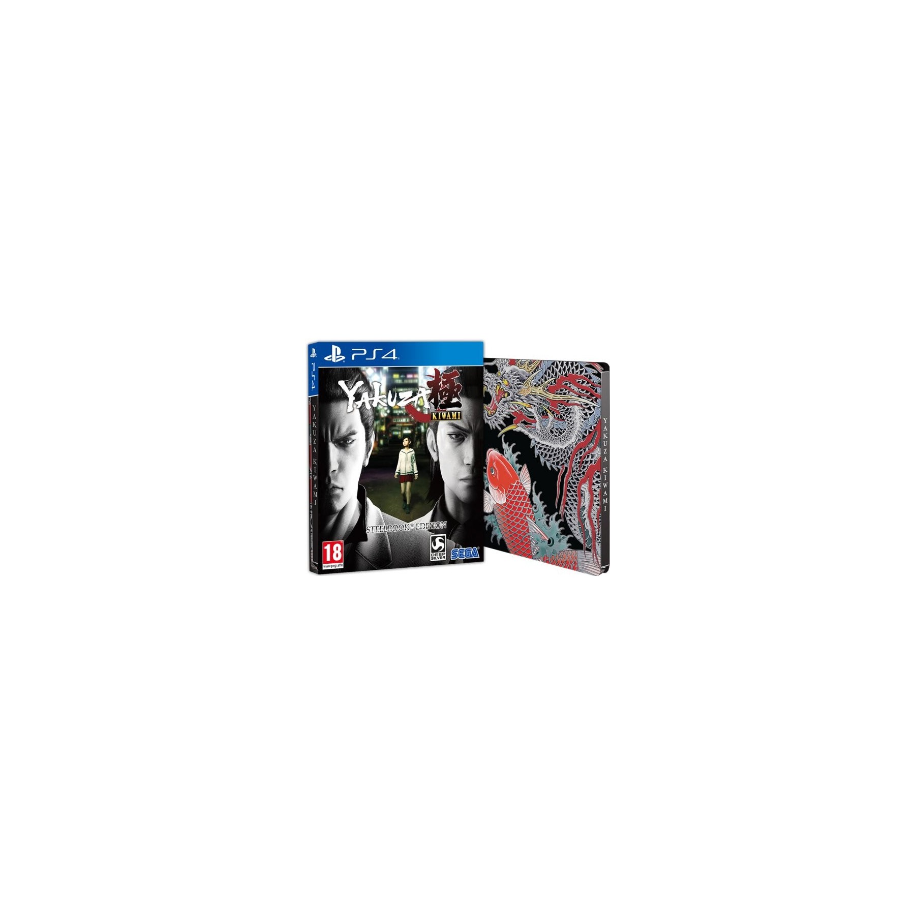 Yakuza Kiwami Steelbook Edition Juego para Consola Sony PlayStation 4, PS4 [PAL ESPAÑA]