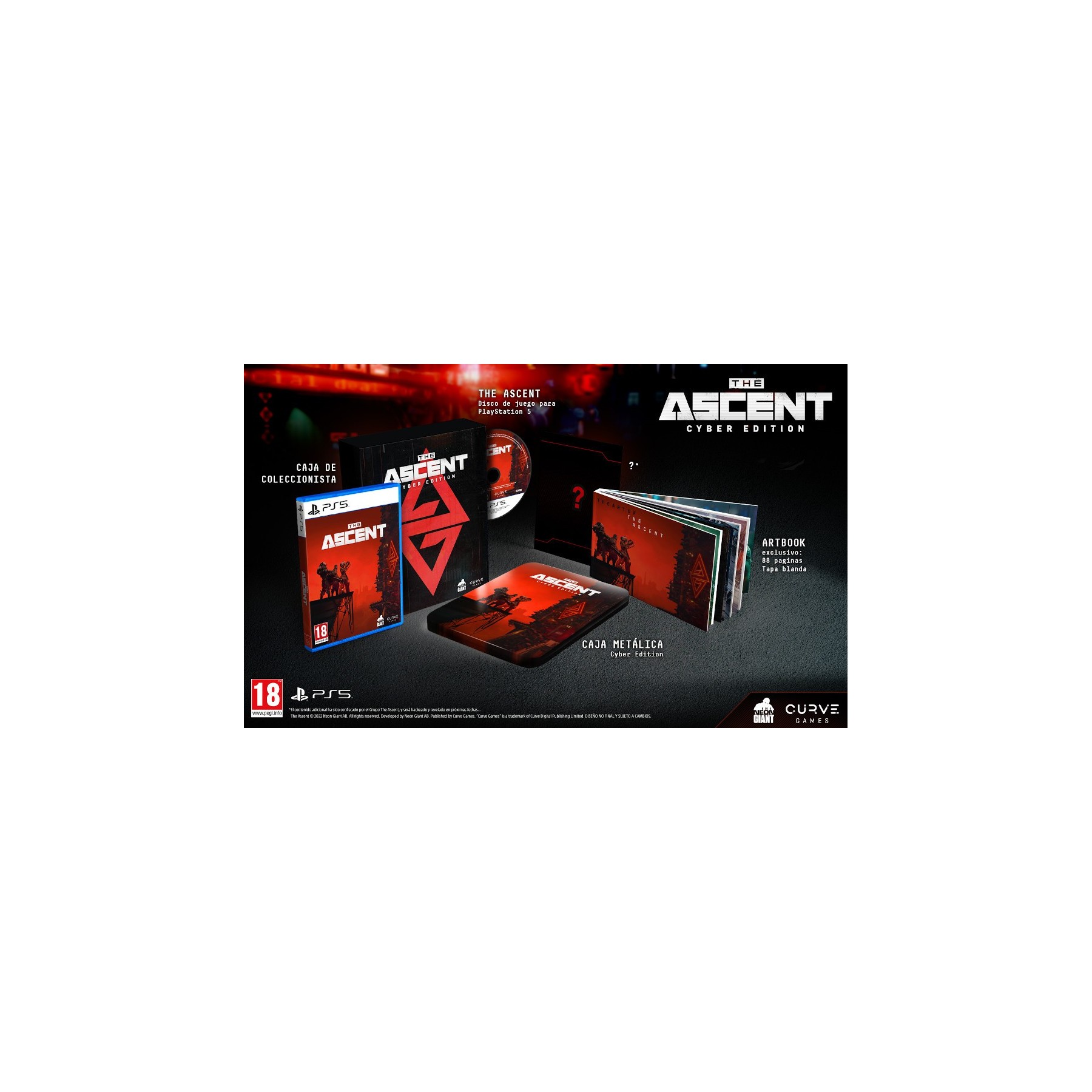 The Ascent: Cyber Edition Juego para Consola Sony PlayStation 5, PS5 [PAL ESPAÑA]