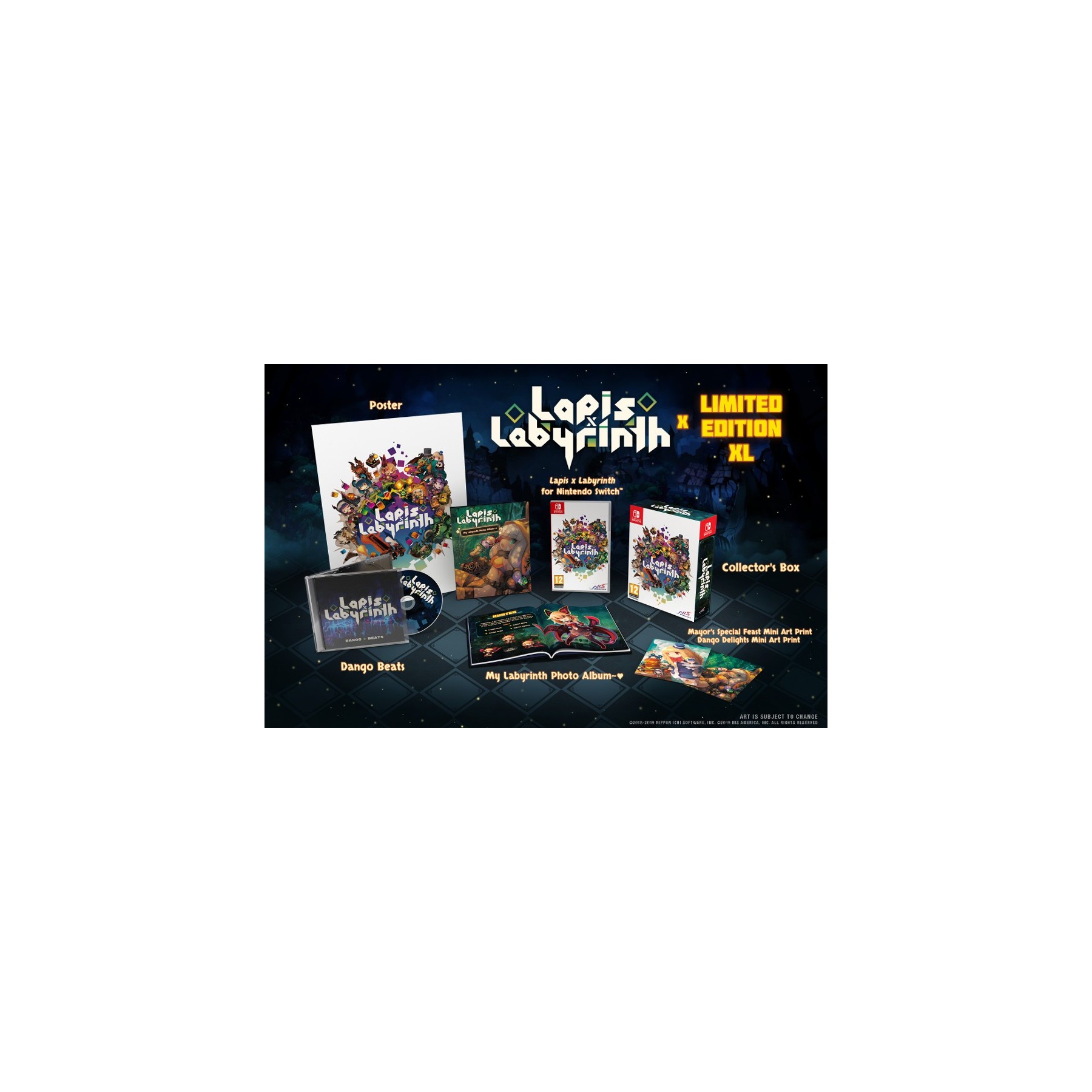 Lapis X Labyrinth Limited Edition Xl Juego para Consola Nintendo Switch [PAL ESPAÑA]