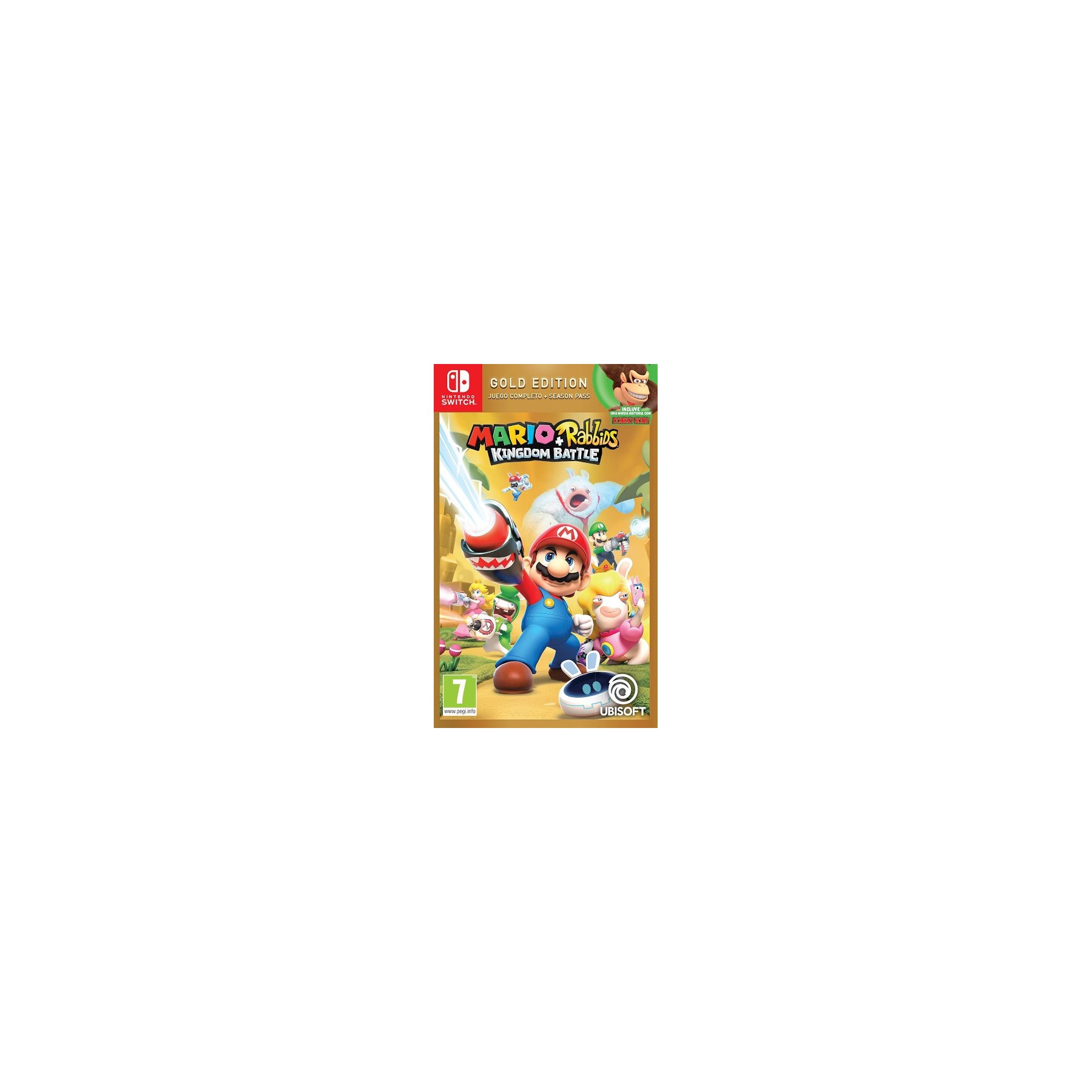 MARIO + RABBIDS KINGDOM BATTLE GOLD EDITION