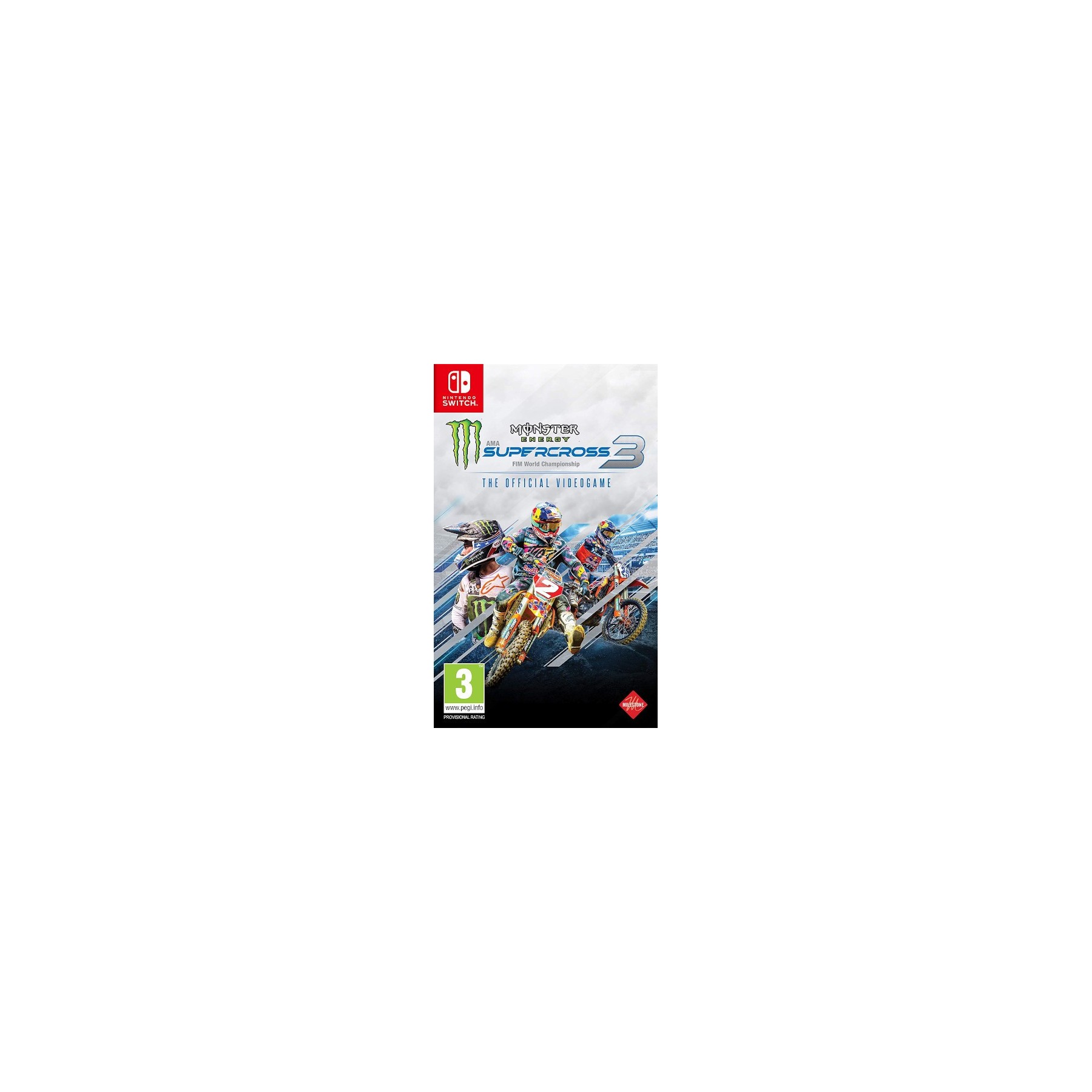 MONSTER ENERGY SUPERCROSS: THE OFFICIAL VIDEOGAME 3 Juego para Consola Nintendo SWITCH