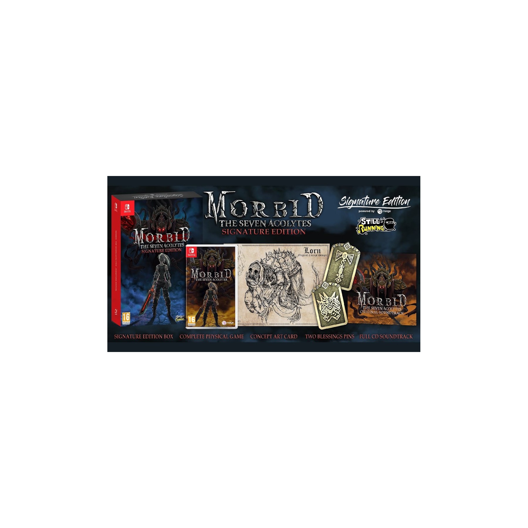 MORBID THE SEVEN ACOLYTES SIGNATURE EDITION