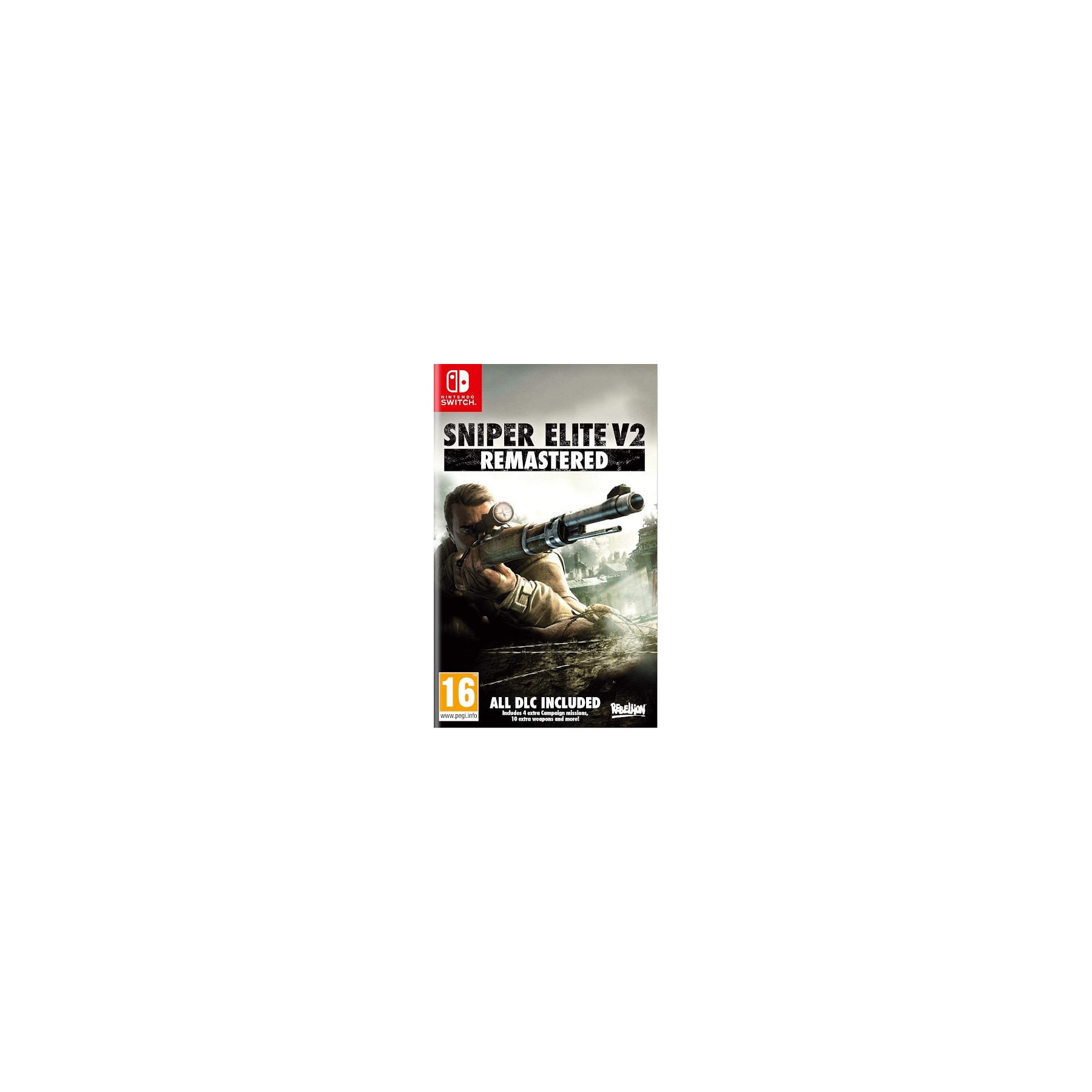 Sniper Elite V2: Remastered (4 Misiones /7 Personajes/10 Armas) Juego para Consola Nintendo Switch [PAL ESPAÑA]