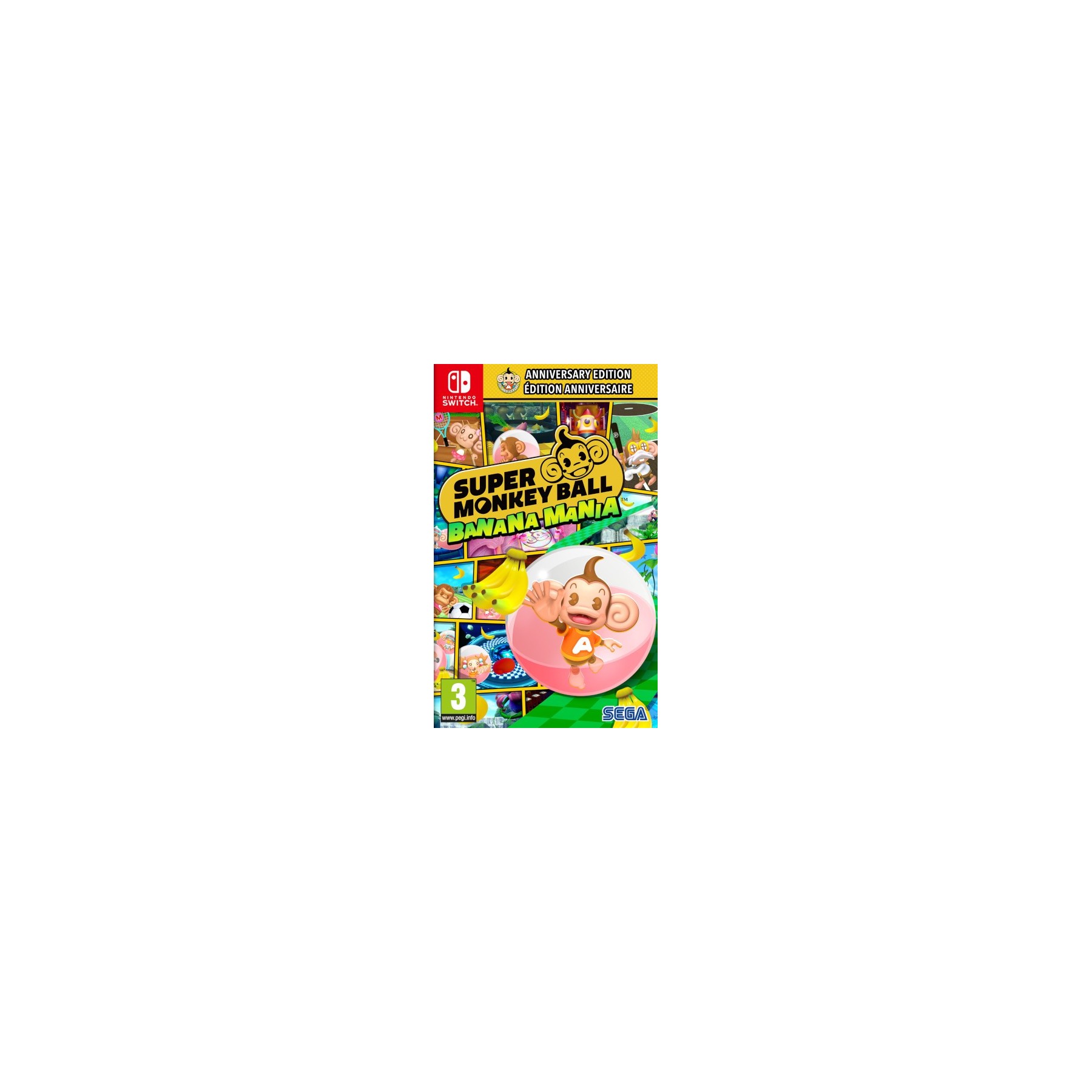 SUPER MONKEY BALL BANANA MANIA LAUNCH EDITION