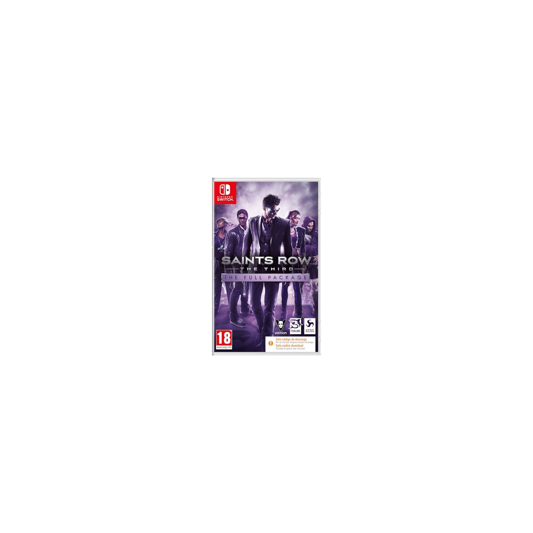 Saints Row:The Third The Full Package [ DIGITAL ] Juego para Consola Nintendo Switch [PAL ESPAÑA]