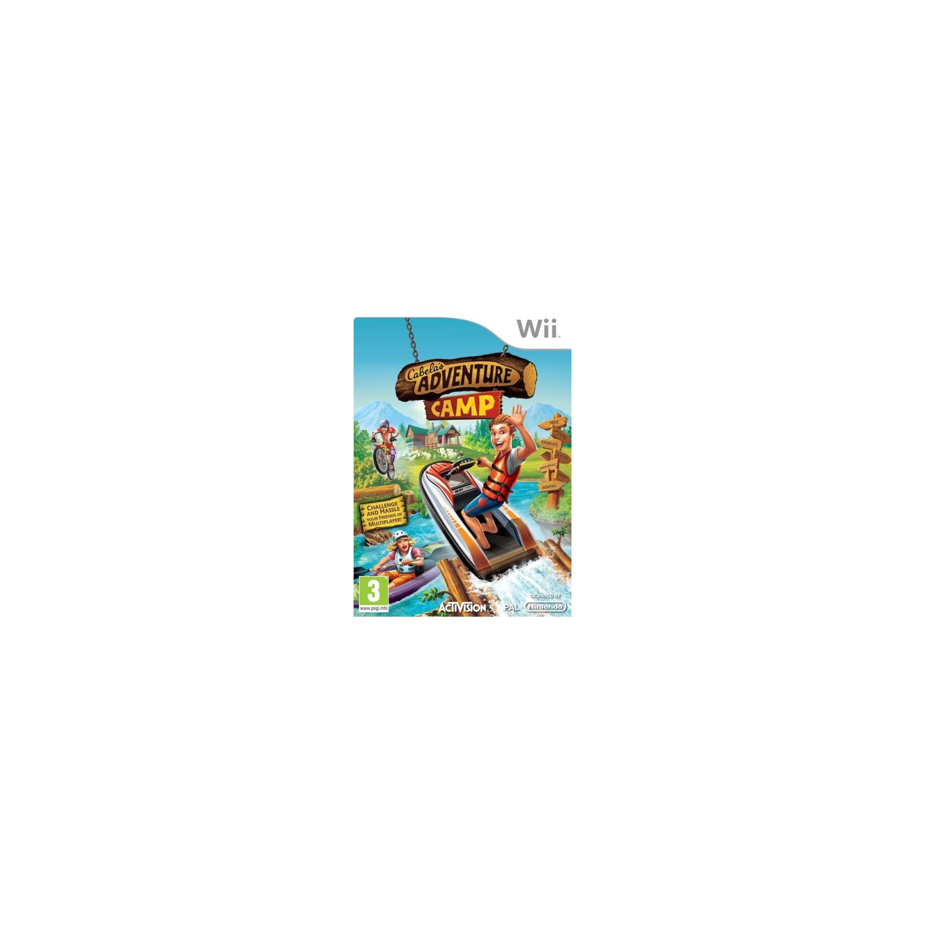 Cabela'S Adventure Camp (Selects) Juego para Consola Nintendo Wii [PAL ESPAÑA]