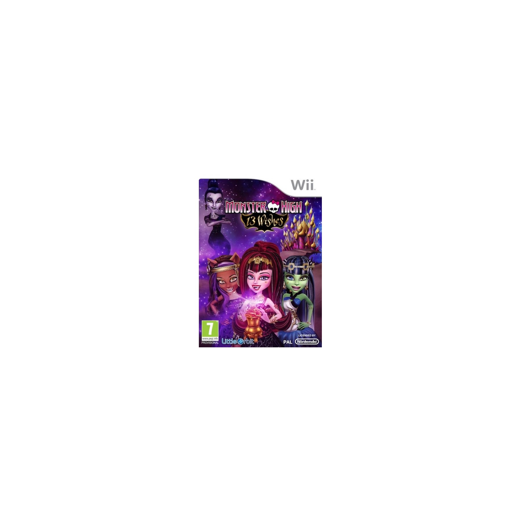 Monster High 13 Monstruo Deseos Juego para Consola Nintendo Wii [PAL ESPAÑA]