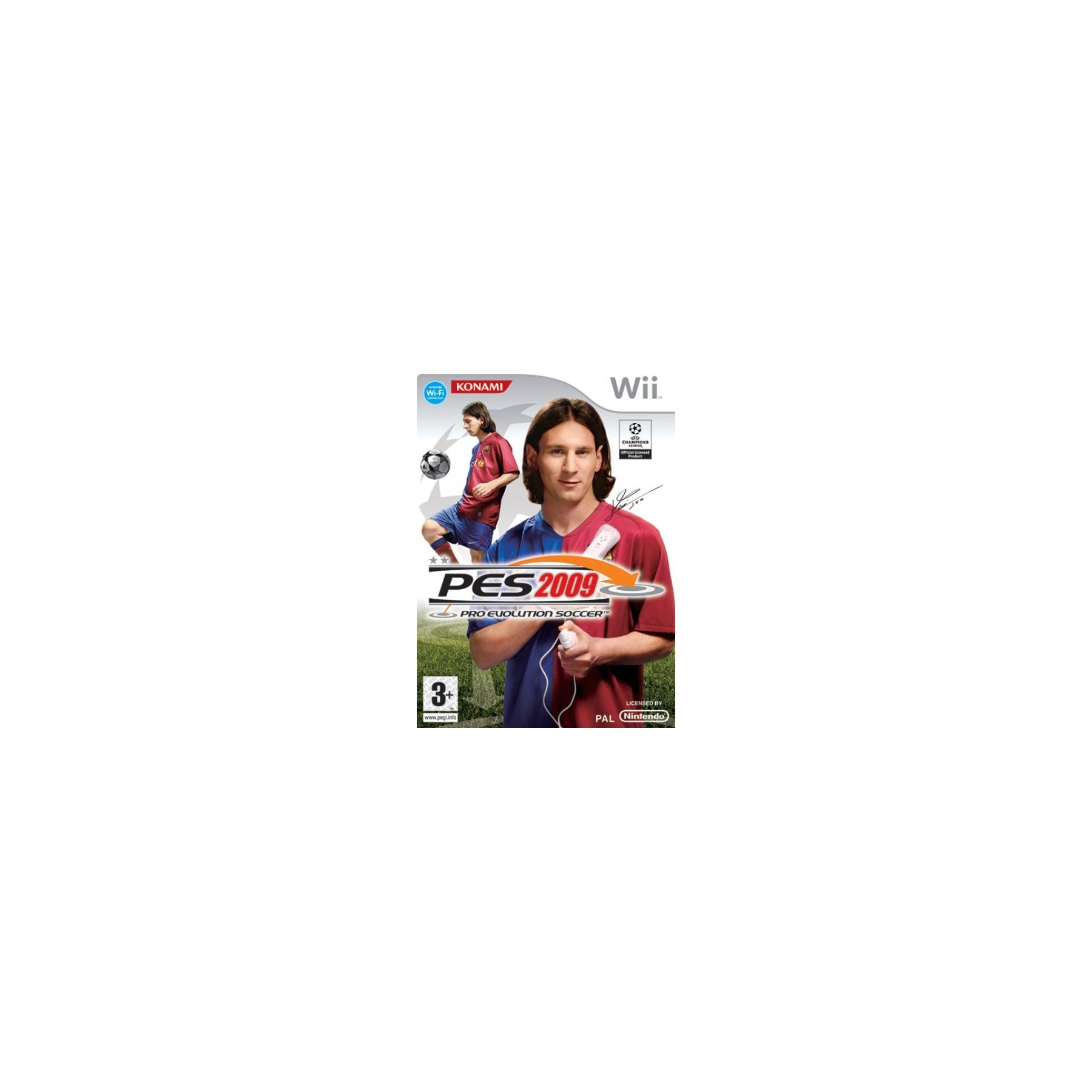 Pes 2009:Pro Evolution Soccer (Selects) Juego para Consola Nintendo Wii [PAL ESPAÑA]