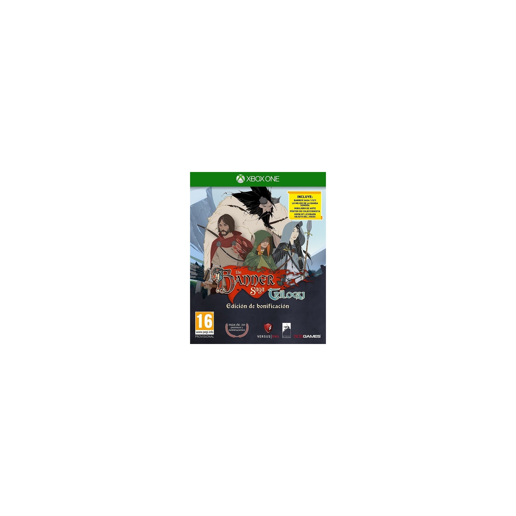 The Banner Saga Trilogy: Bonus Edition Juego para Consola Microsoft XBOX One [PAL ESPAÑA]