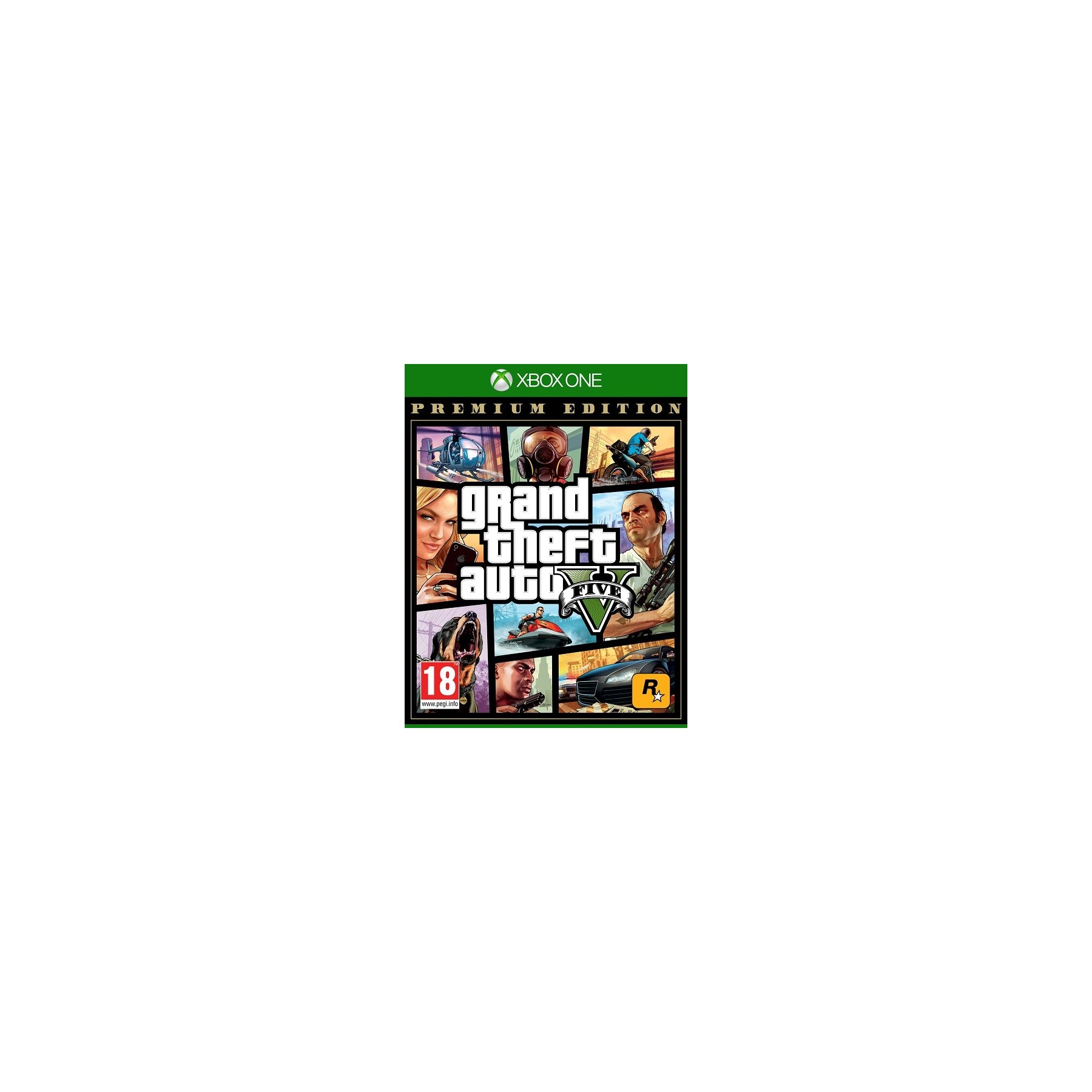 Grand Theft Auto V Premium Edition (Gta V) Juego para Consola Microsoft XBOX One [PAL ESPAÑA]