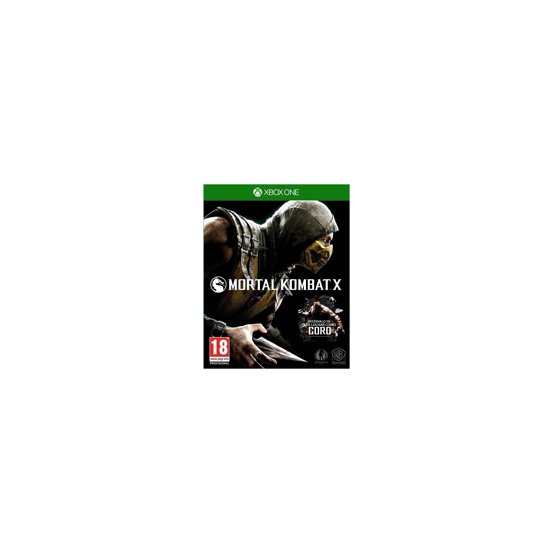 Mortal Kombat X (Incluye Contenido Descargable Goro) Juego para Consola Microsoft XBOX One [PAL ESPAÑA]