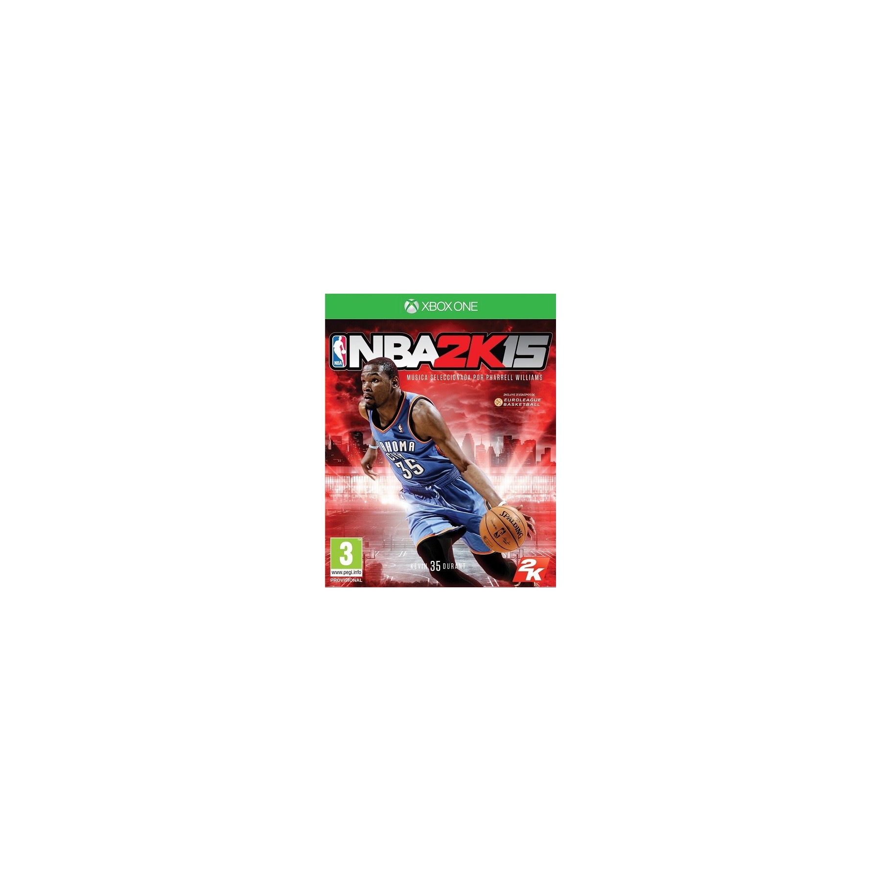 Nba 2K15 (Incluye Bonus Kevin Durant) Juego para Consola Microsoft XBOX One [PAL ESPAÑA]