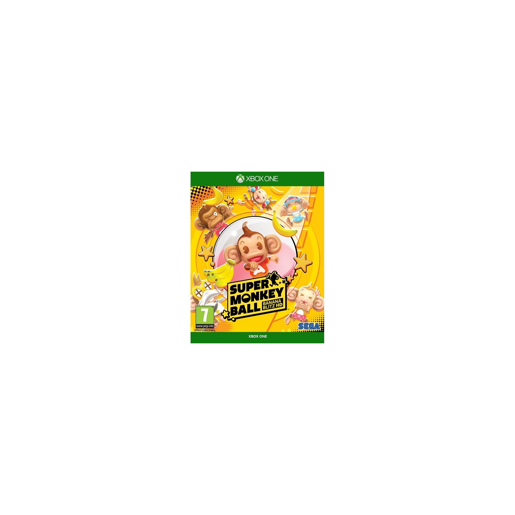 SUPER MONKEY BALL BANANA BLITZ HD (PEGATINAS EN EL INTERIOR)