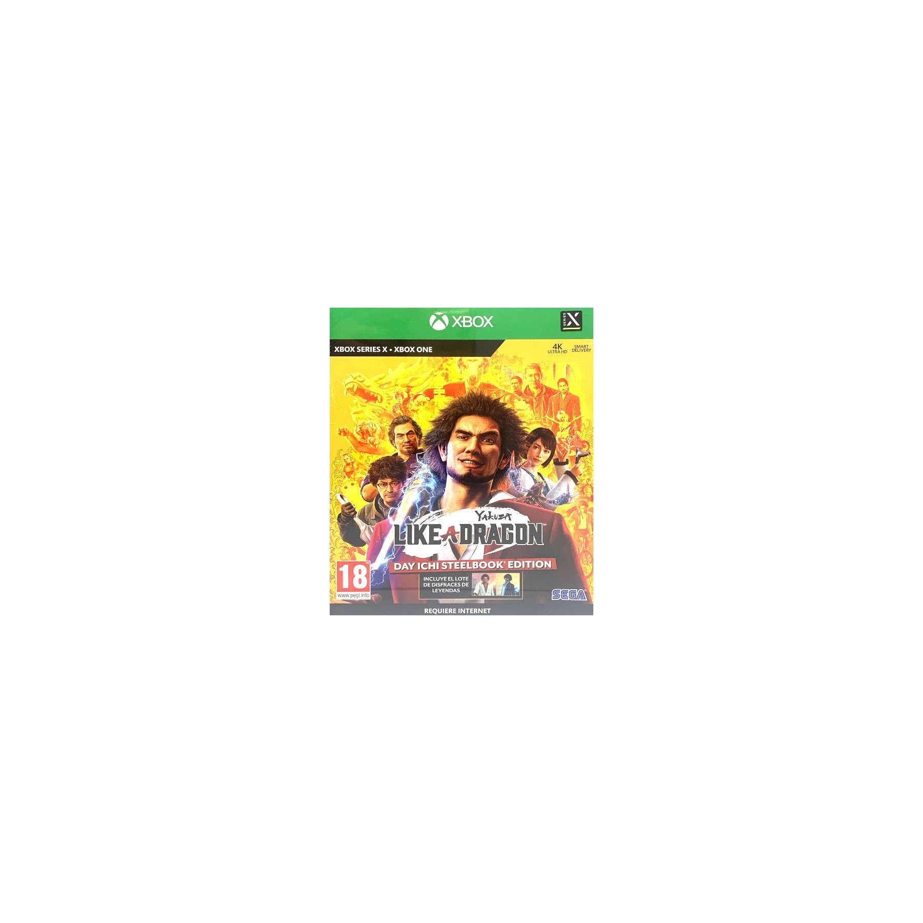 YAKUZA LIKE A DRAGON: DAY ICHI STEELBOOK EDITION (XBOX SERIES)