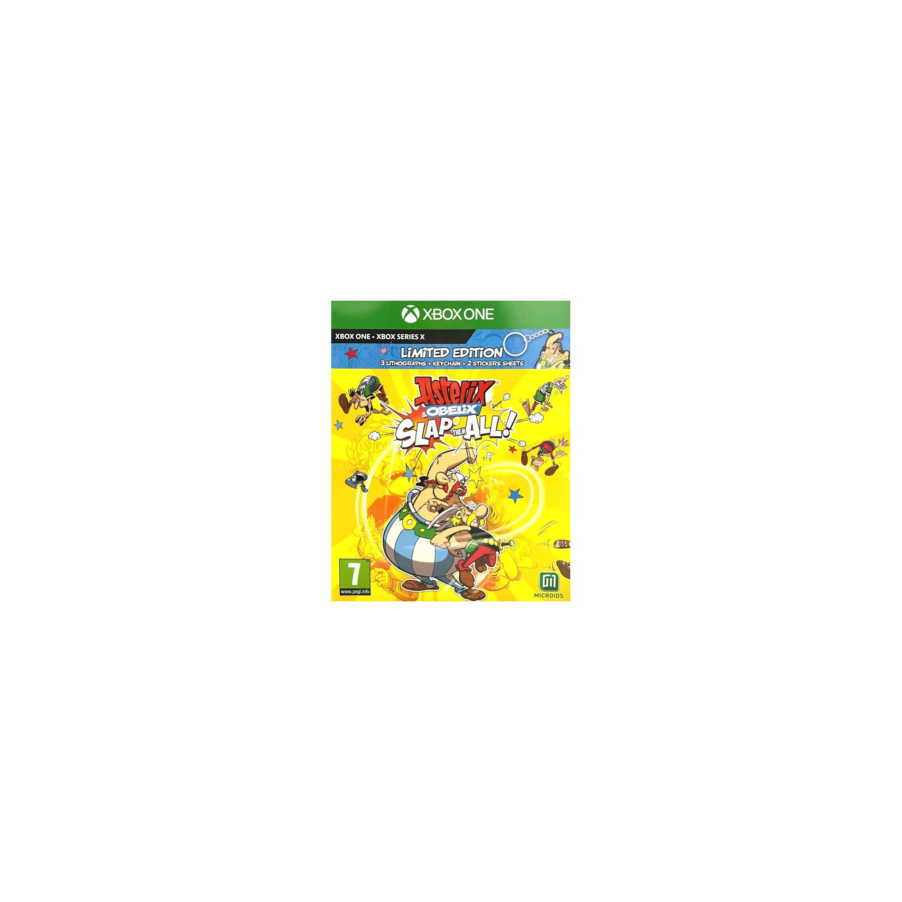 Asterix & Obelix Slap Them All Limited Edition (1 Llavero/3 Litografias/2 Pegatinas) (Xbone) Juego para Consola Microsoft XBOX Series X [PAL ESPAÑA]